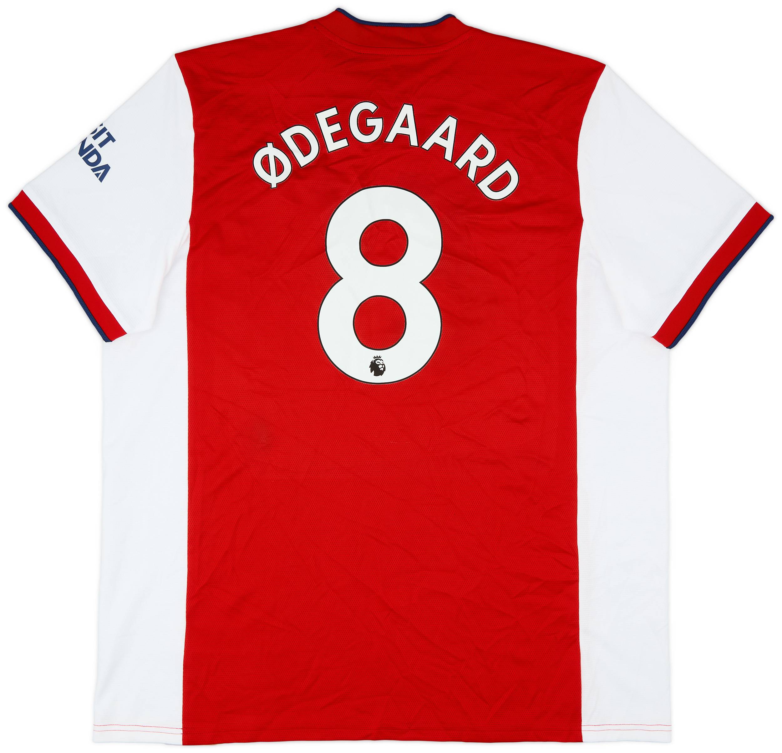 2021-22 Arsenal Home Shirt Odegaard #8 (XXL)