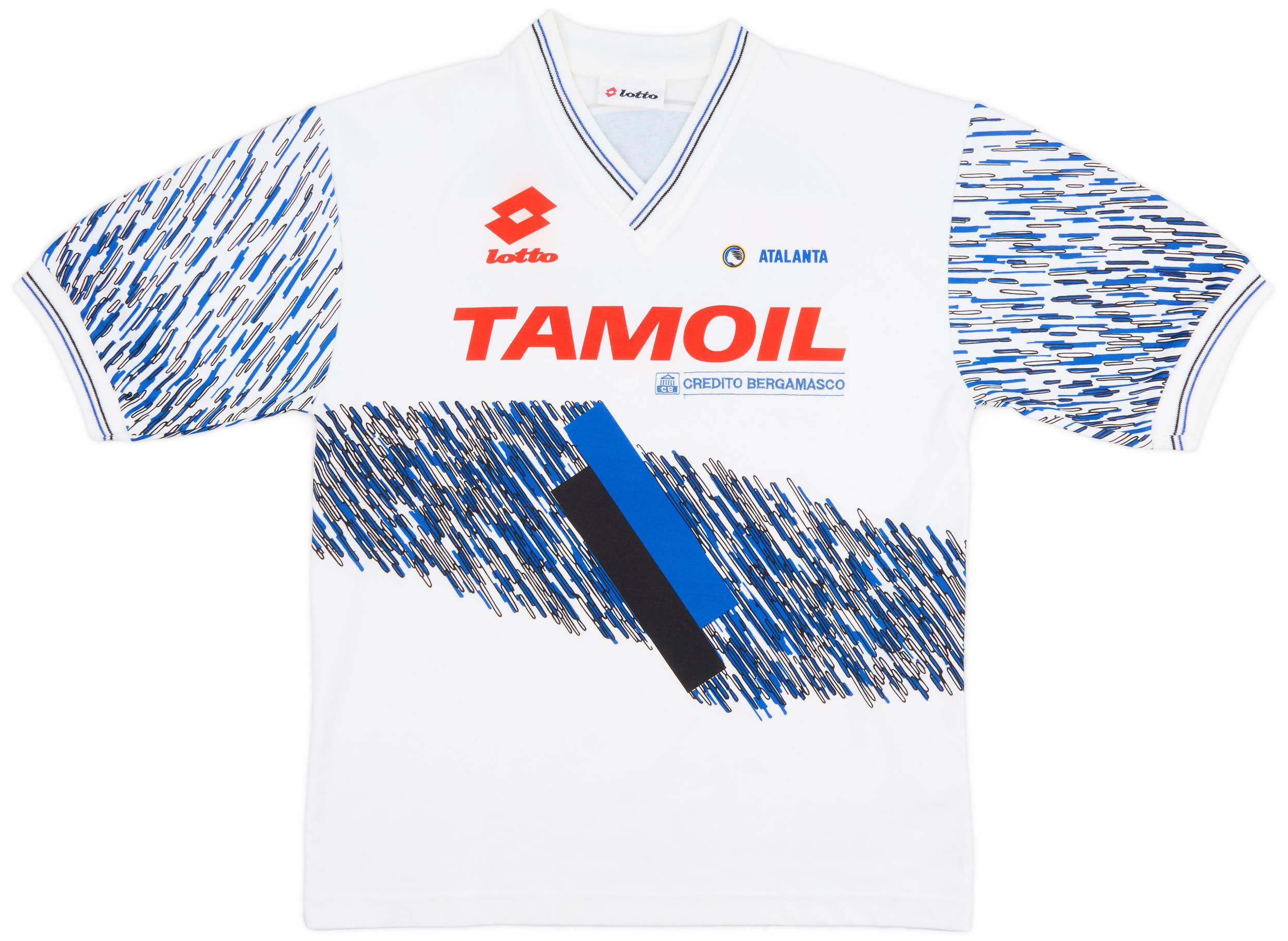 1991-93 Atalanta Player Issue Lotto Training Shirt - 9/10 - (XL)