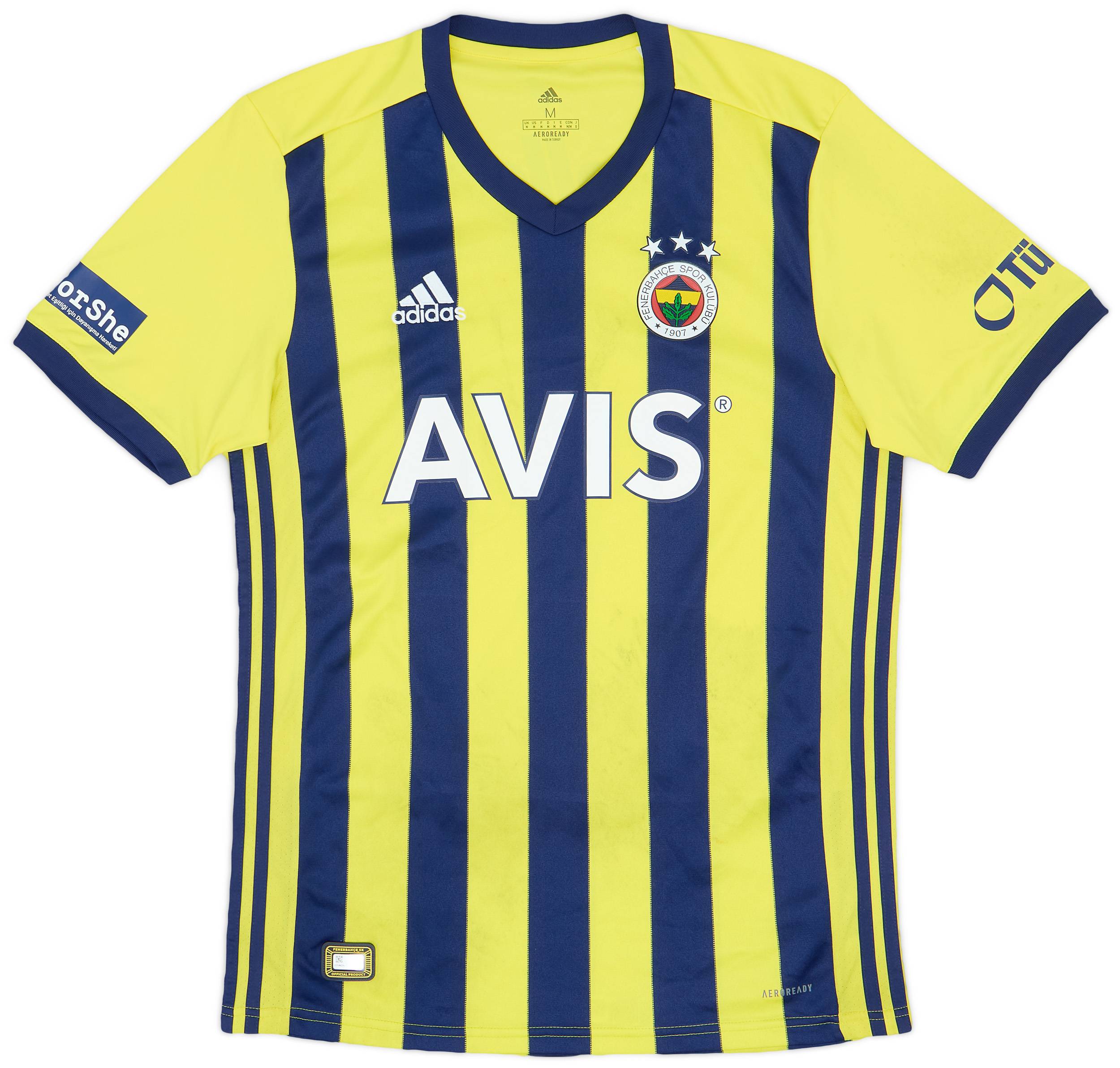 2020-21 Fenerbahce Home Shirt - 5/10 - (M)