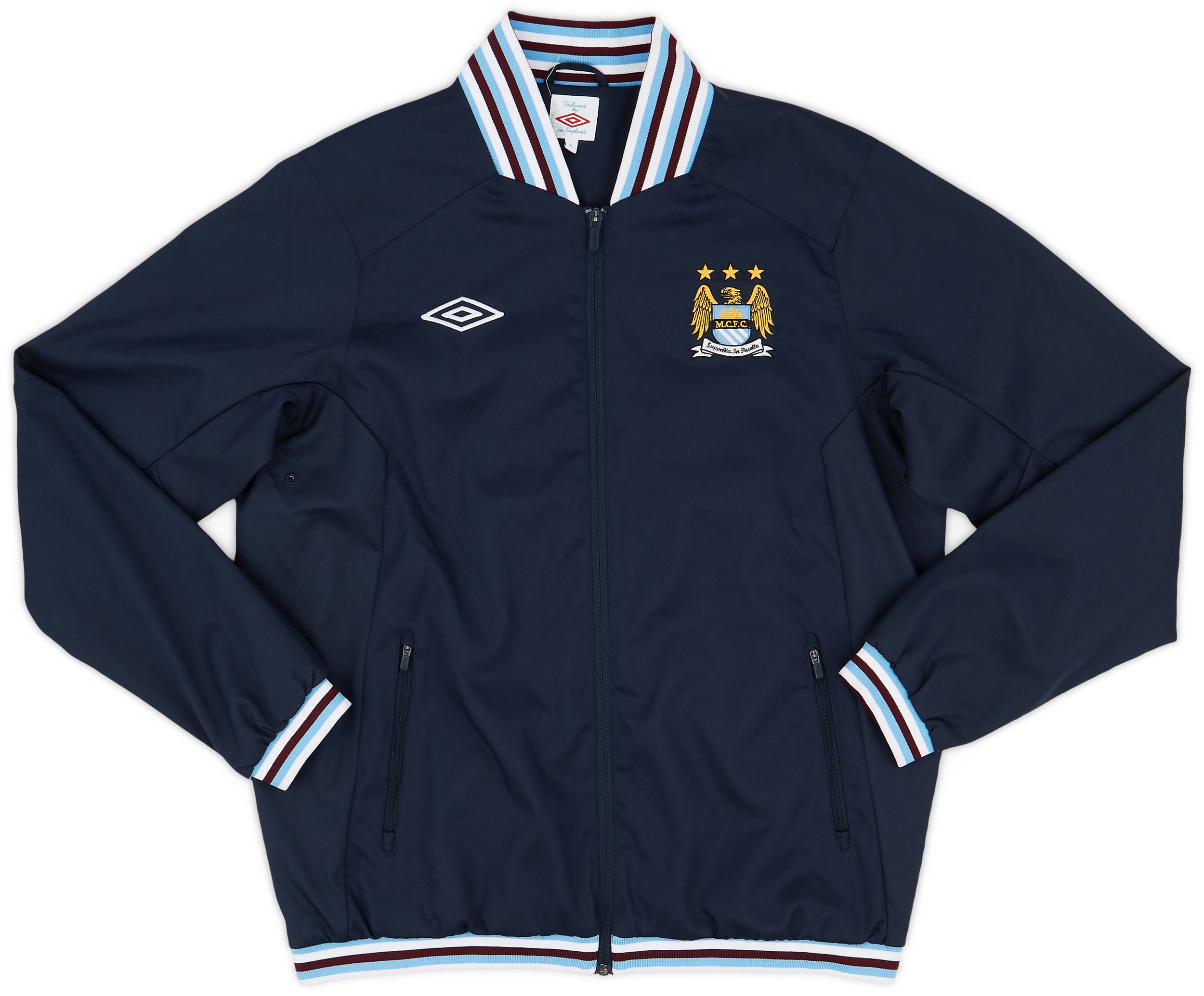 2011-12 Manchester City Umbro Anthem Jacket - 7/10 - (L)