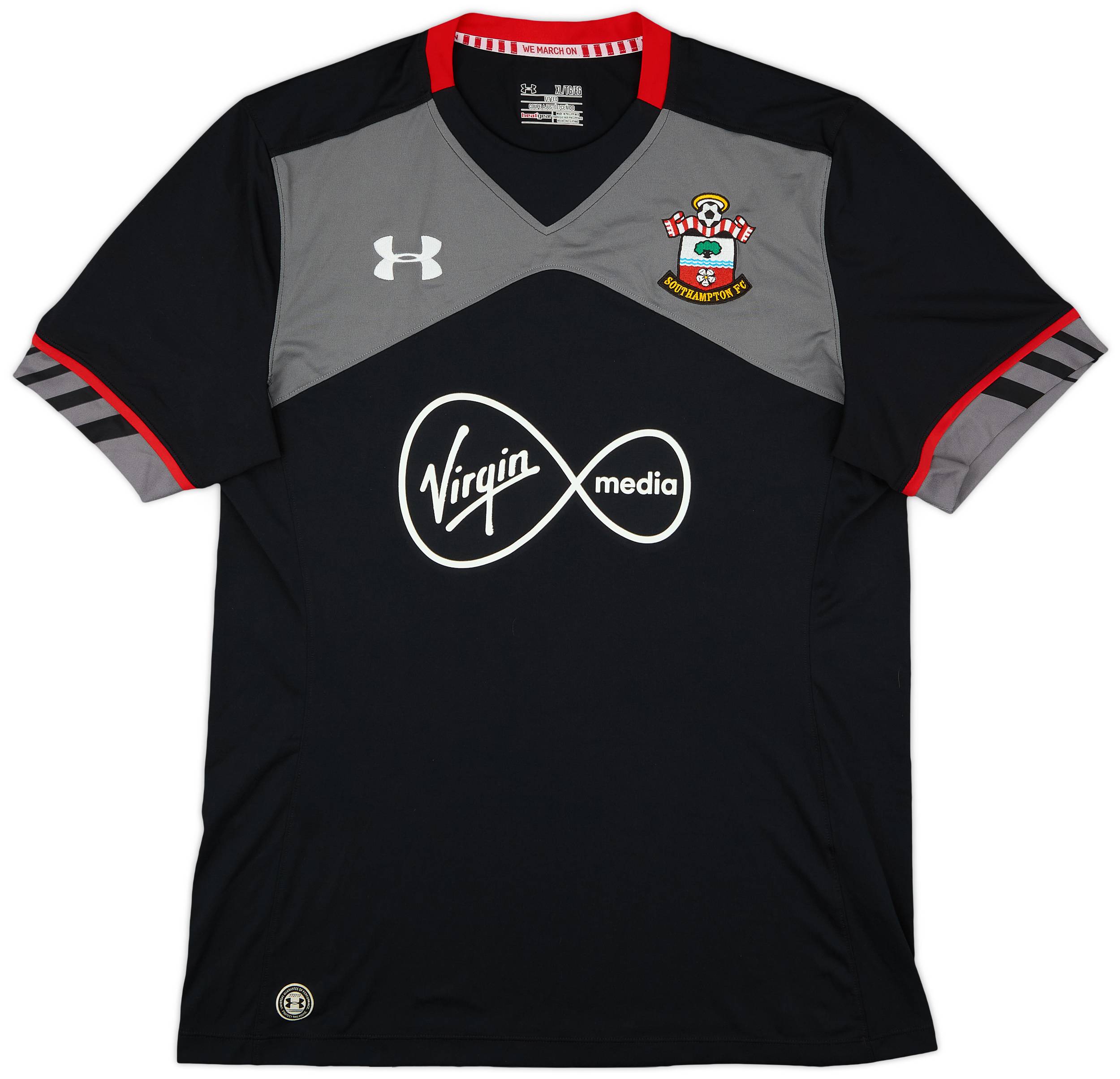 2016-17 Southampton Away Shirt - 9/10 - (XL)