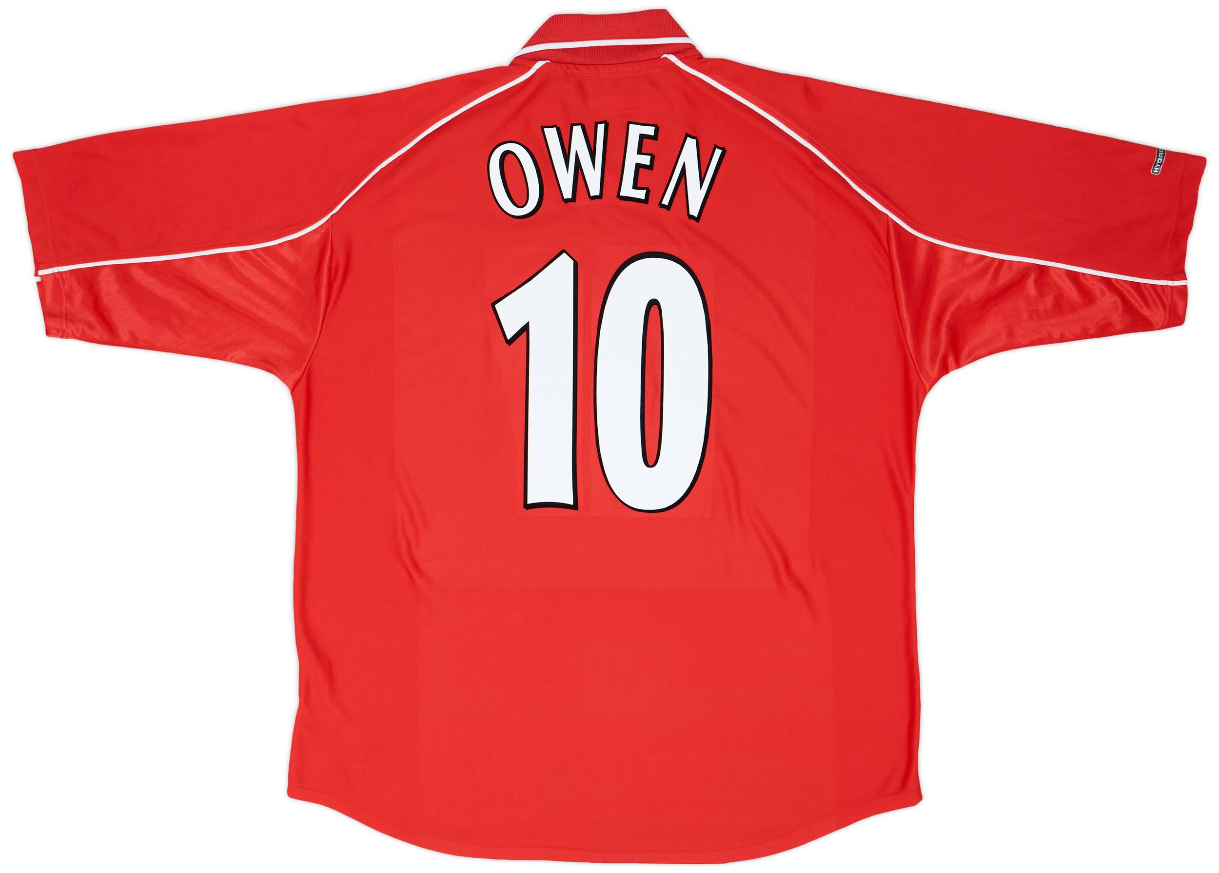 2000-02 Liverpool Home Shirt Owen #10 - 7/10 - (XL)