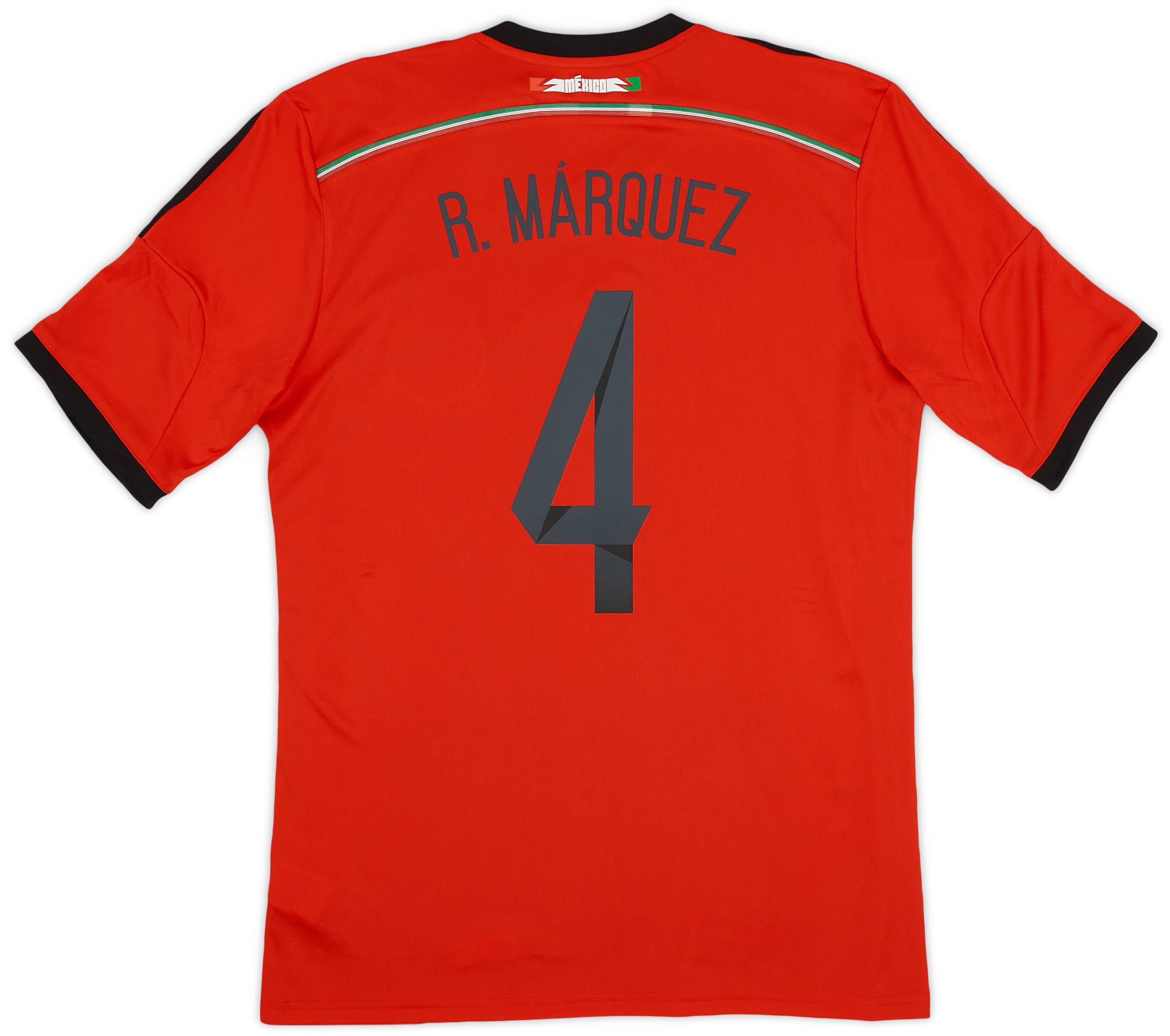 2014-15 Mexico Away Shirt R. Marquez #4 (L)