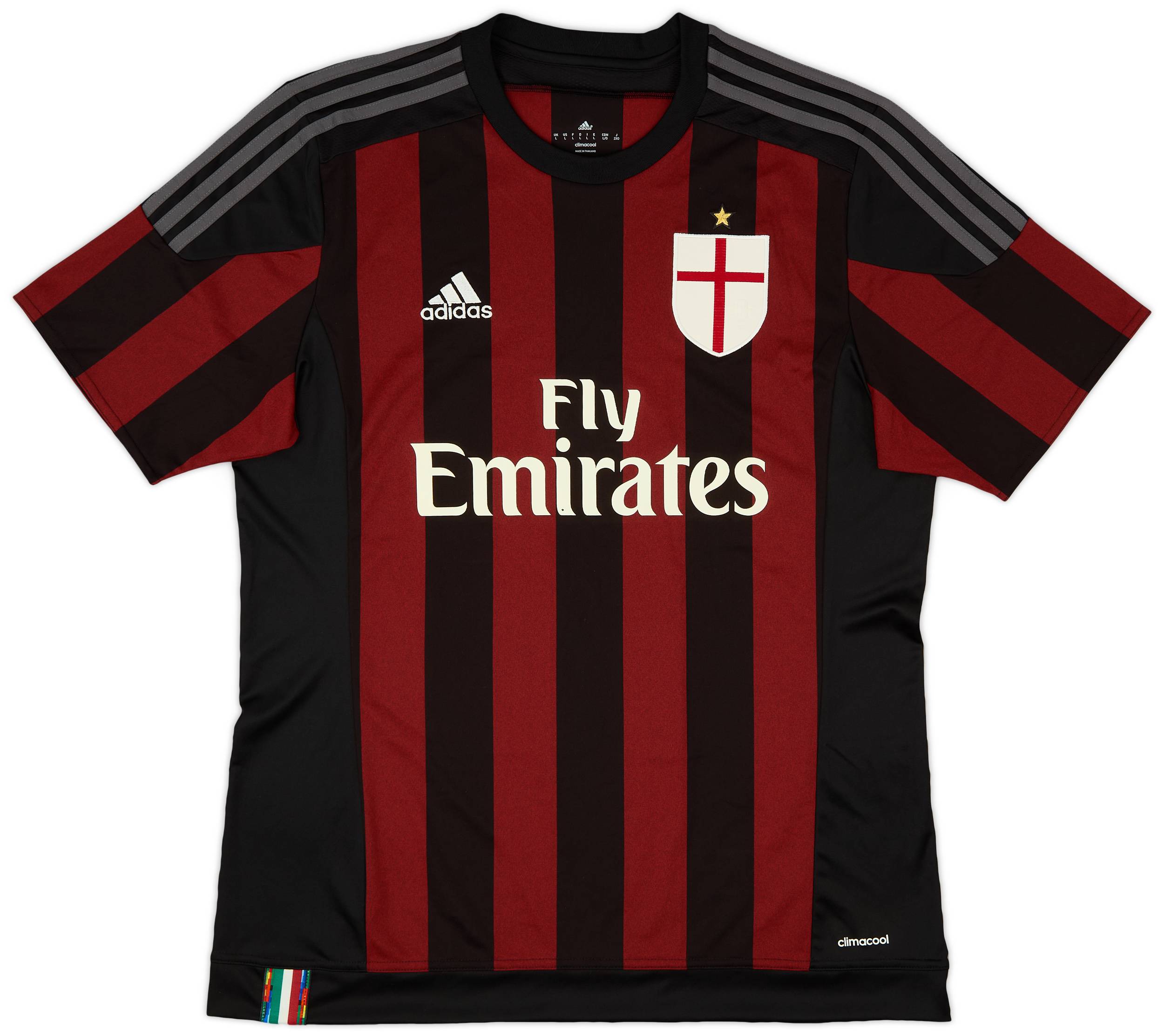 2015-16 AC Milan Home Shirt - 8/10 - (L)