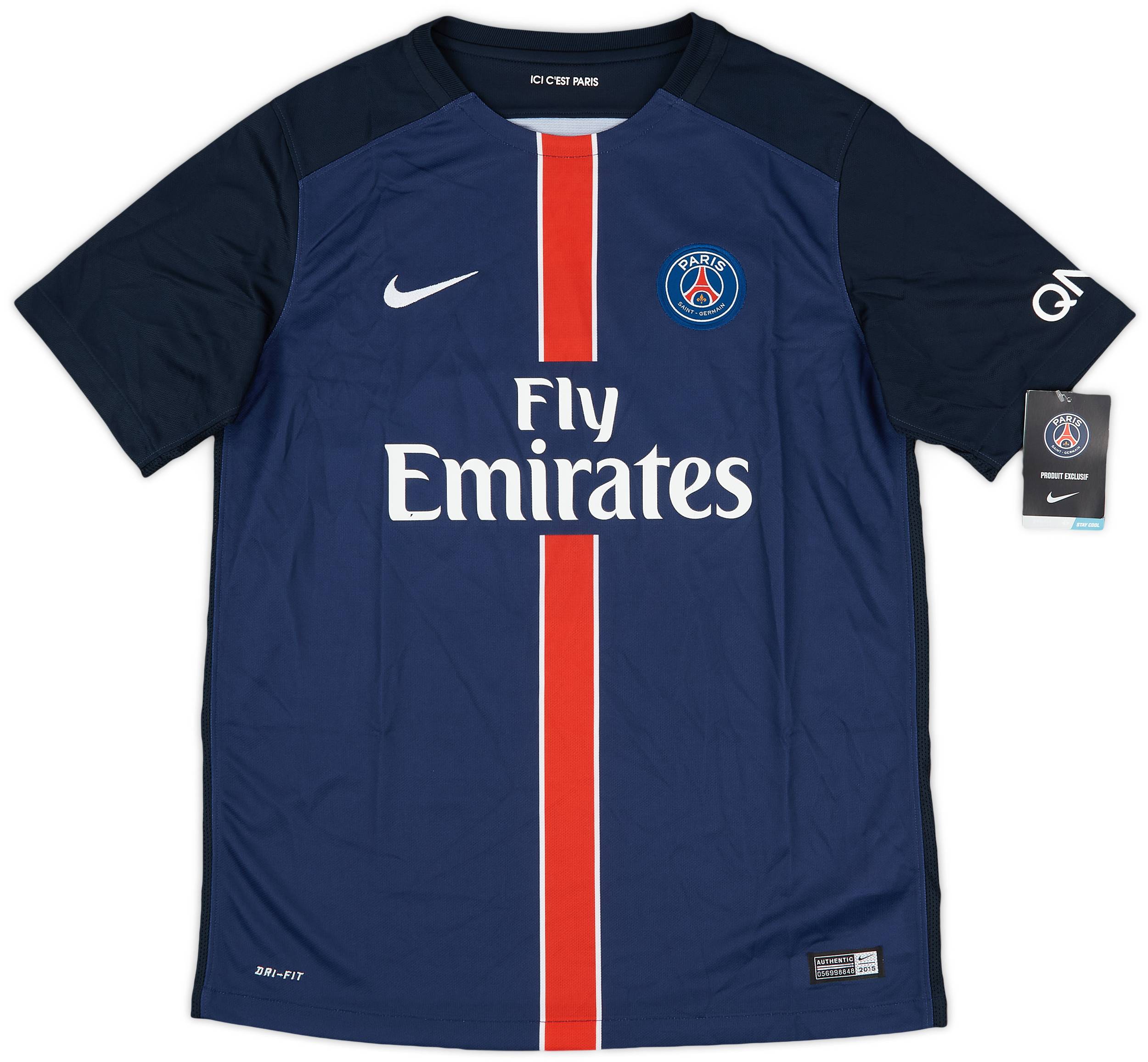 2015-16 Paris Saint-Germain Home Shirt (XL.Boys)