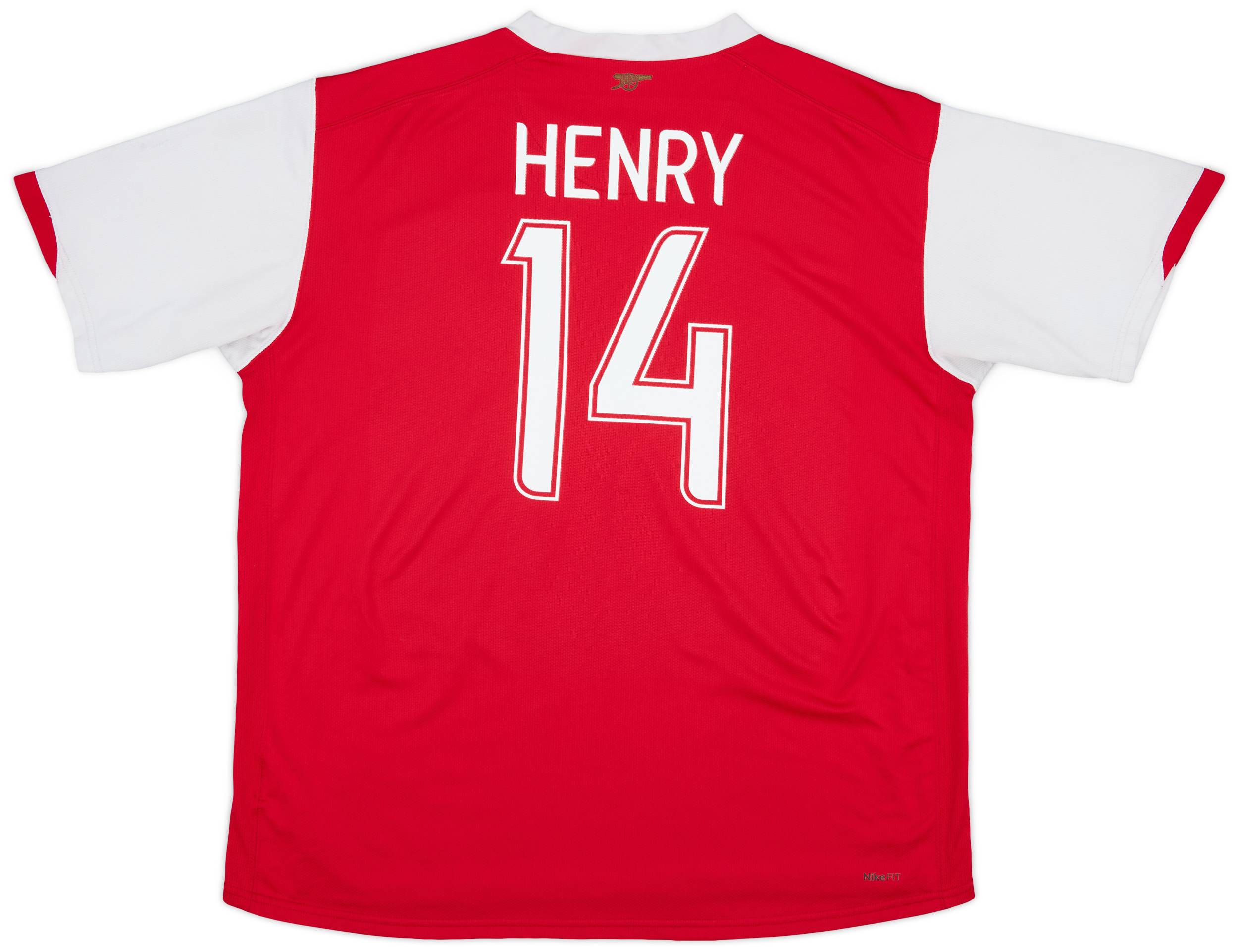 2006-08 Arsenal Home Shirt Henry #14 - 7/10 - (XL)