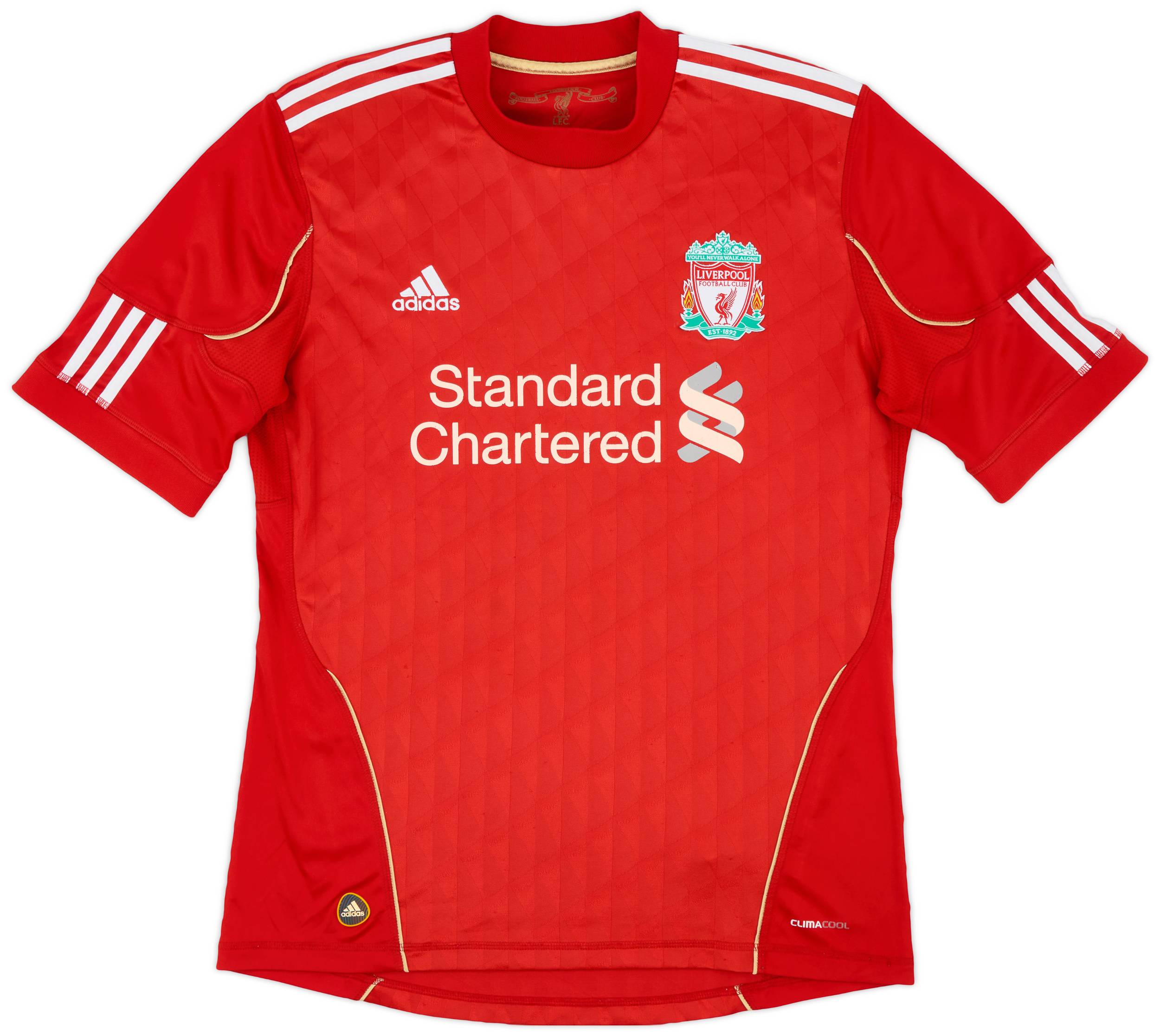 2010-12 Liverpool Home Shirt - 6/10 - (M)