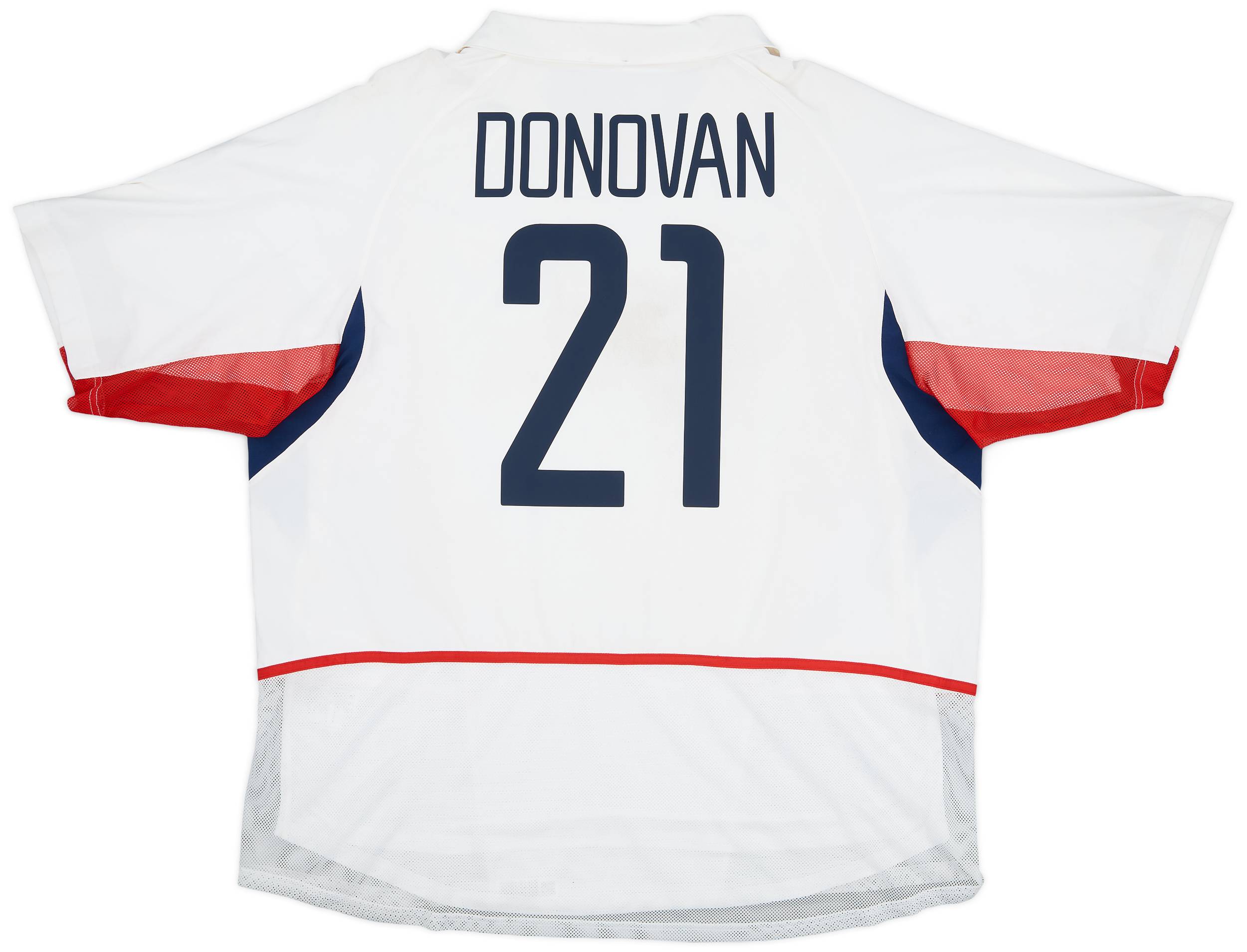 2002-03 USA Player Issue Home Shirt Donovan #21 - 5/10 - (XXL)