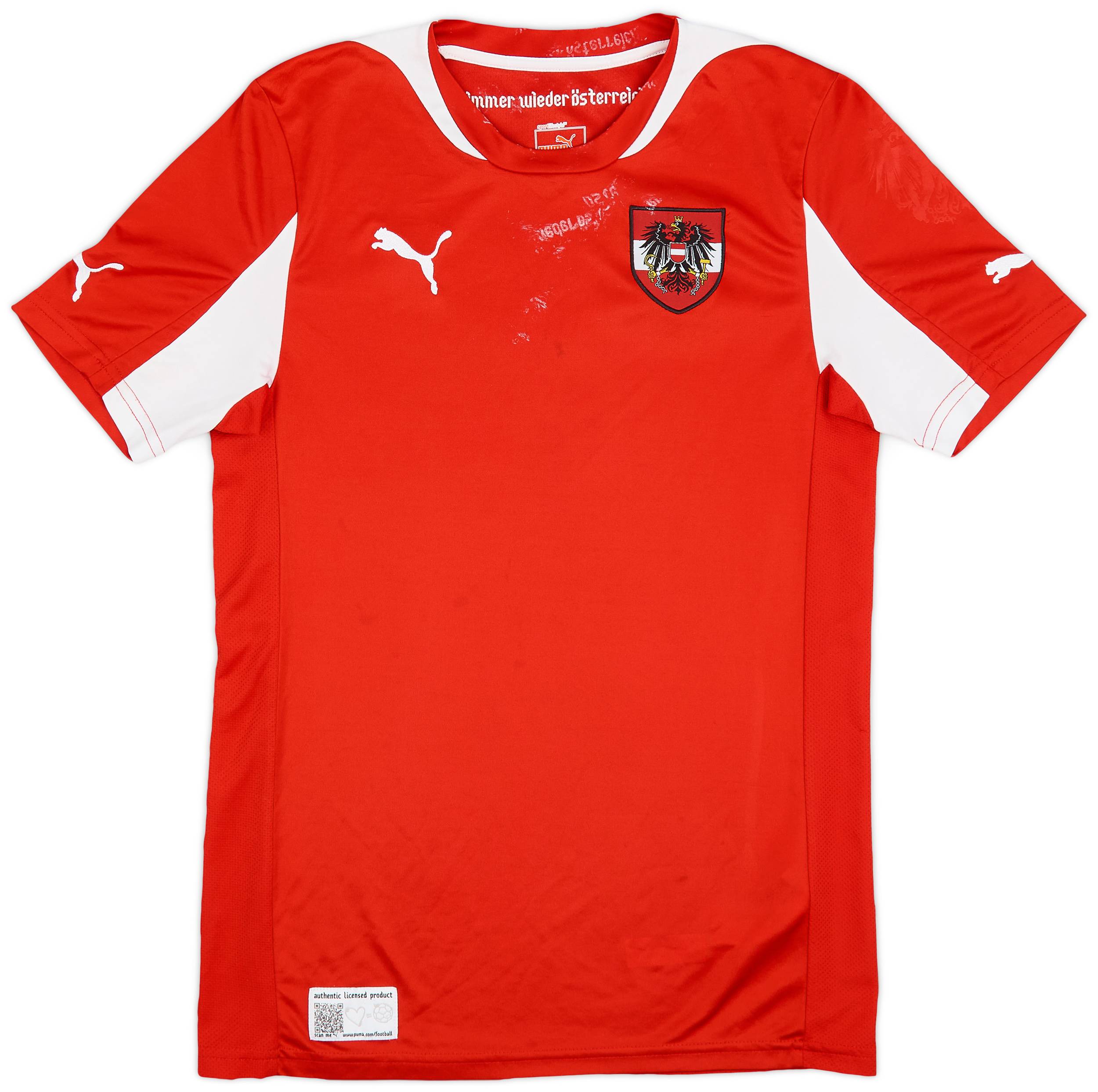 2012-14 Austria Home Shirt - 3/10 - (S)