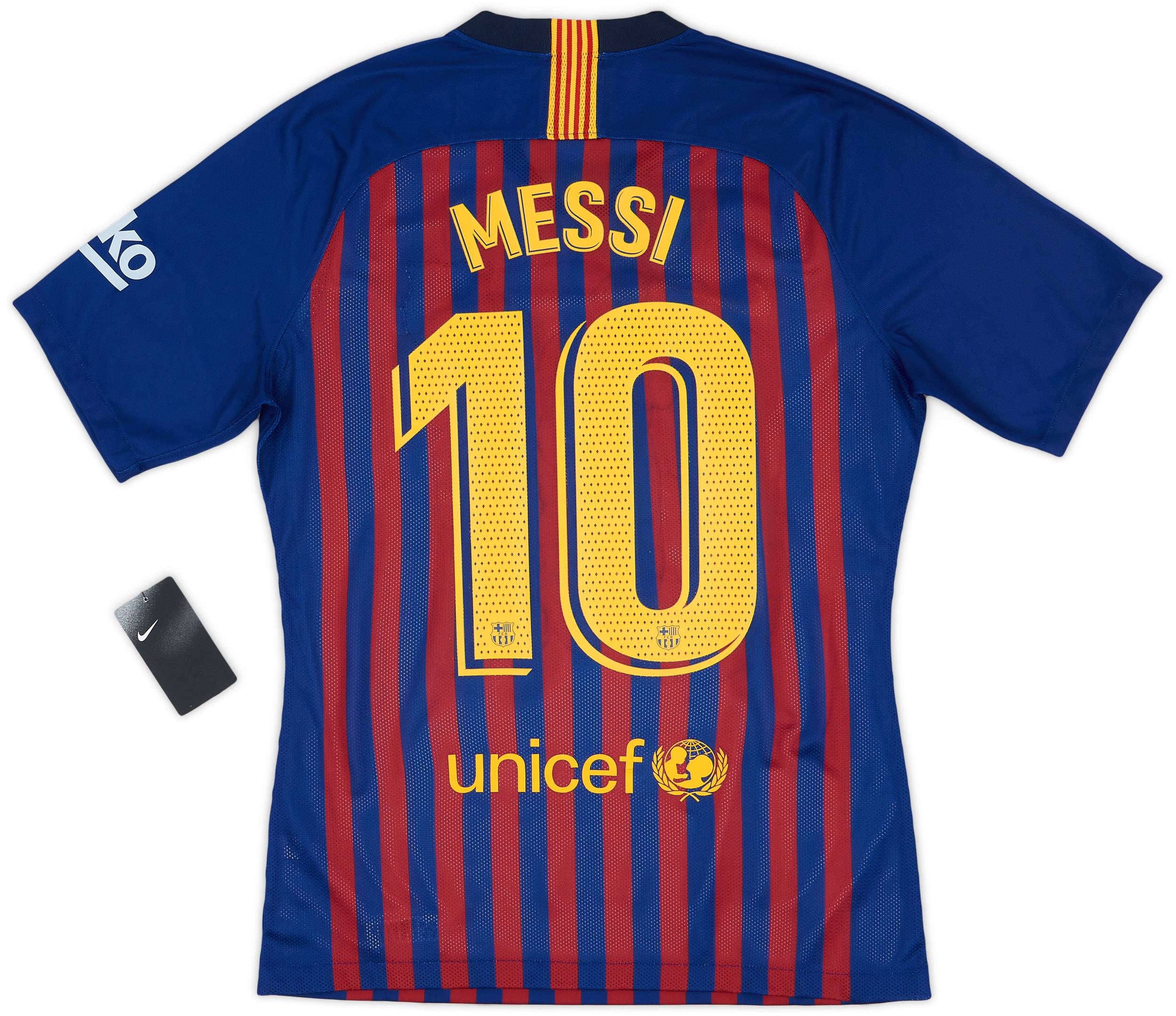2018-19 Barcelona Authentic Home Shirt Messi #10 (M)
