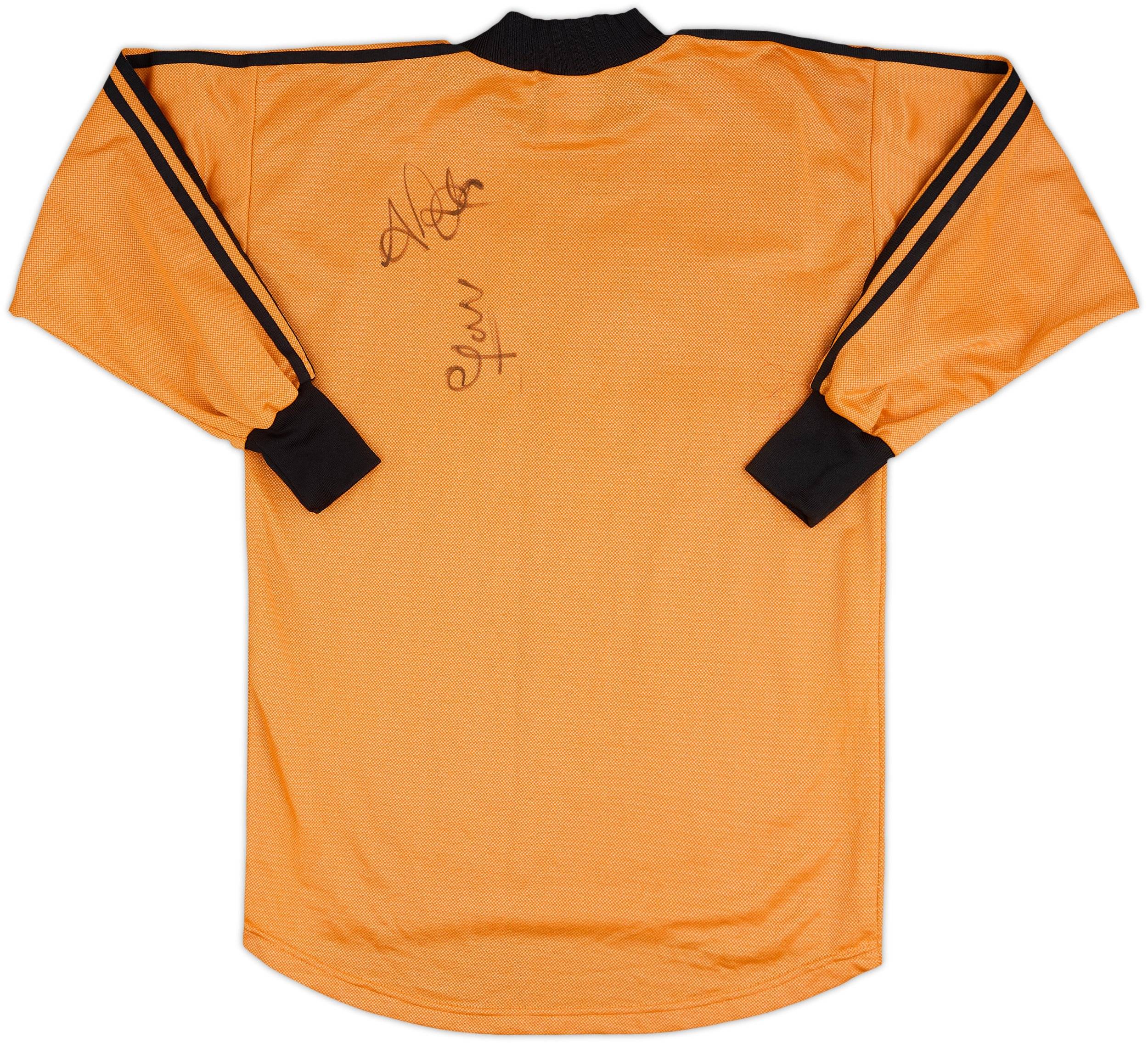 1996-98 Burnley Signed GK Shirt - 10/10 - (S)