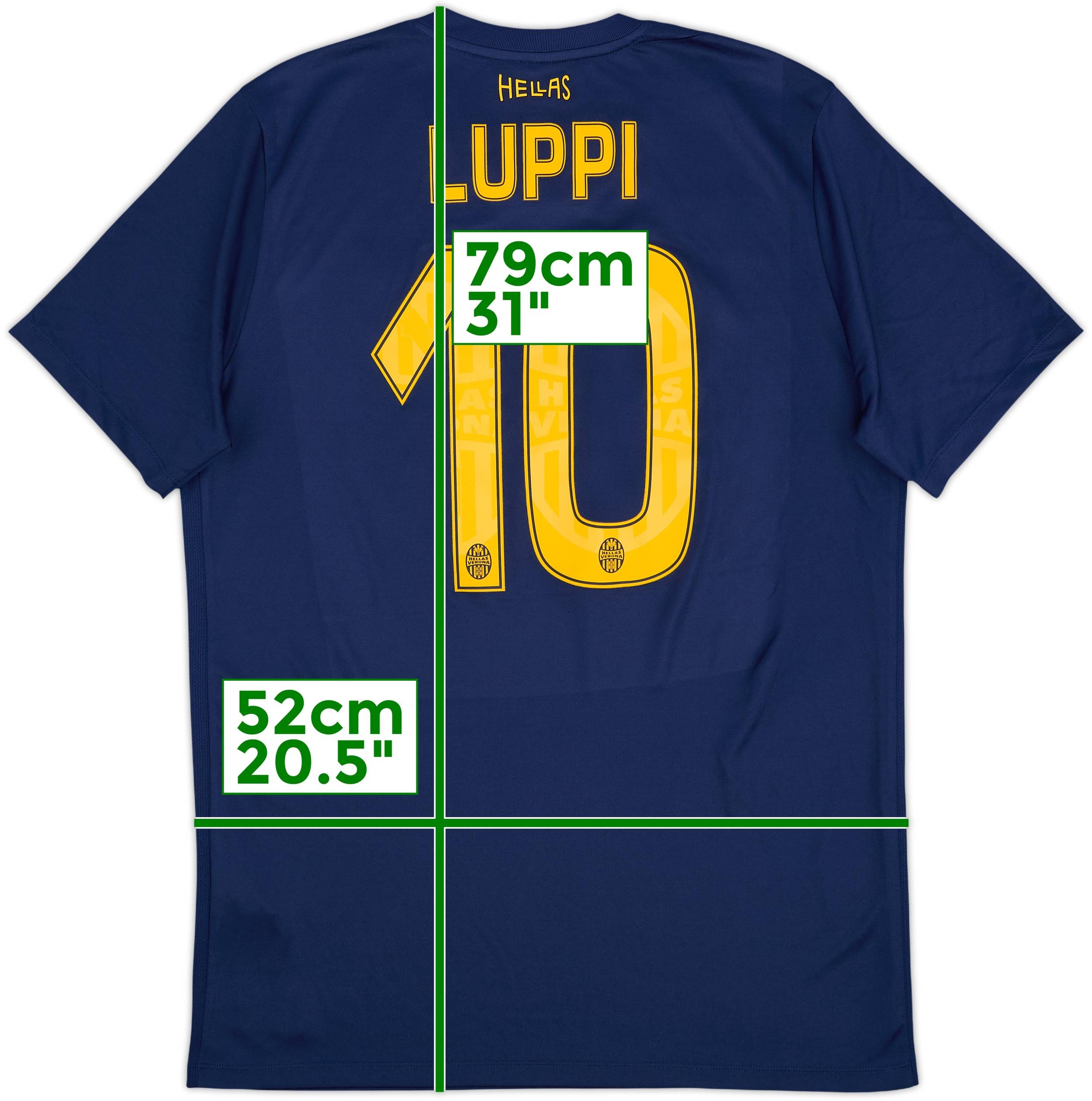 2016-17 Hellas Verona Third Shirt Luppi #10 - 10/10 - (L)