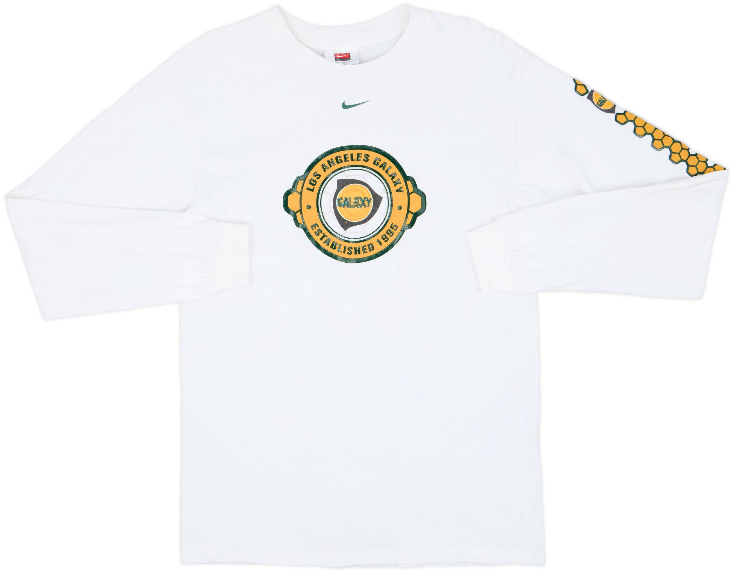 1998 LA Galaxy Nike Graphic L/S Tee - 8/10 - (S)
