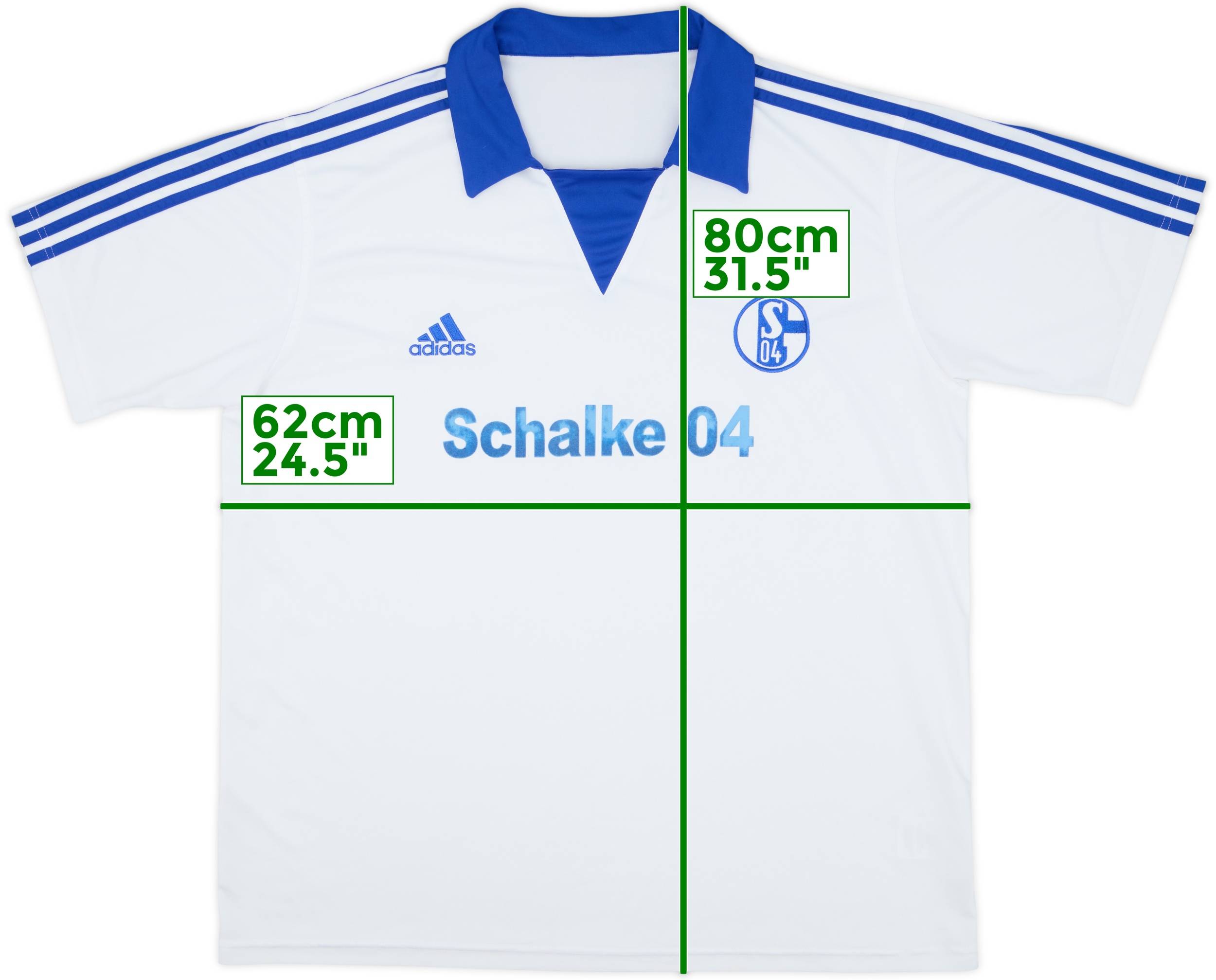2006-07 Schalke adidas Training Shirt - 7/10 - (XXL)