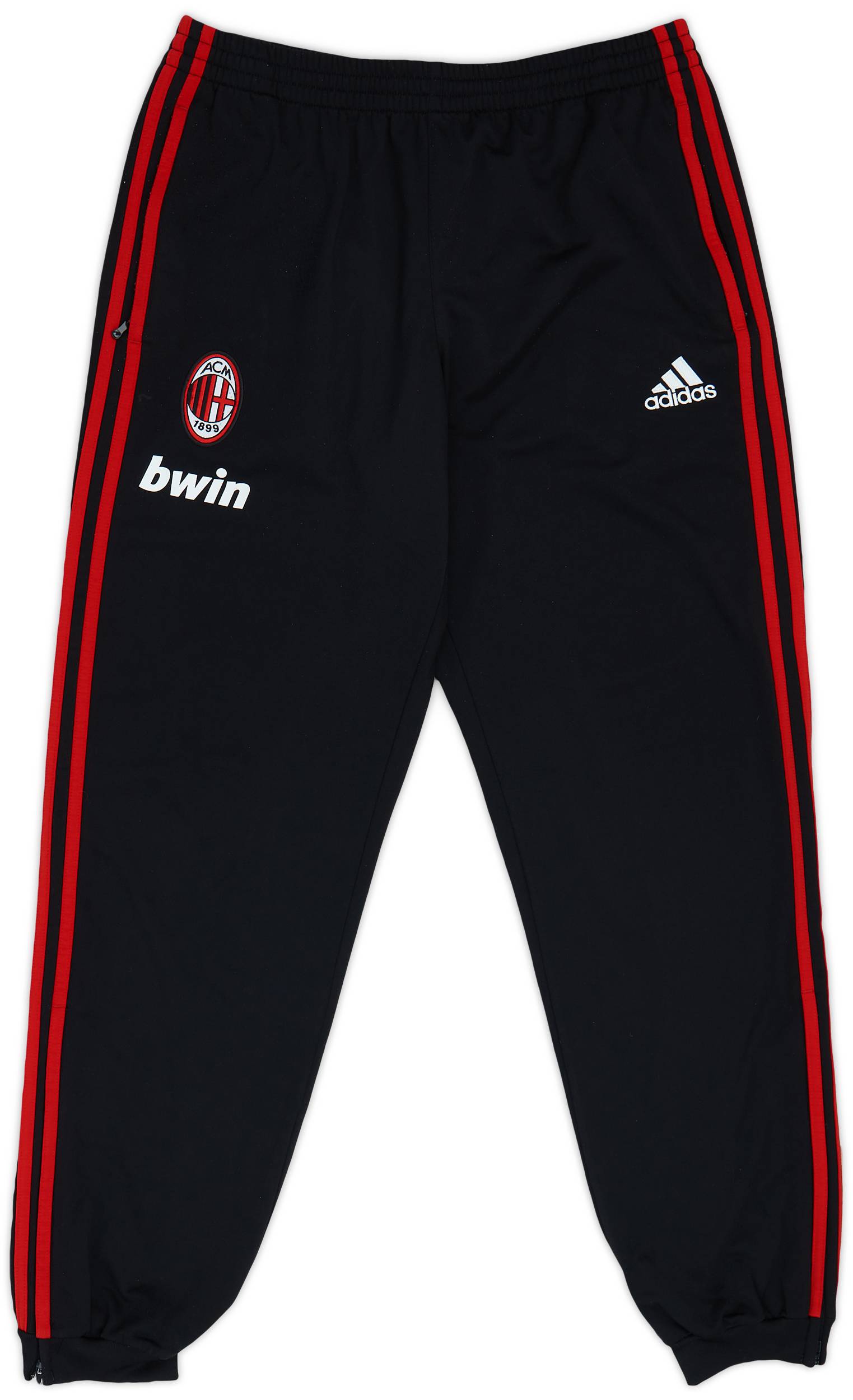 希少 ACミラン bwin adidas トラックパンツ Oサイズ - メルカリ