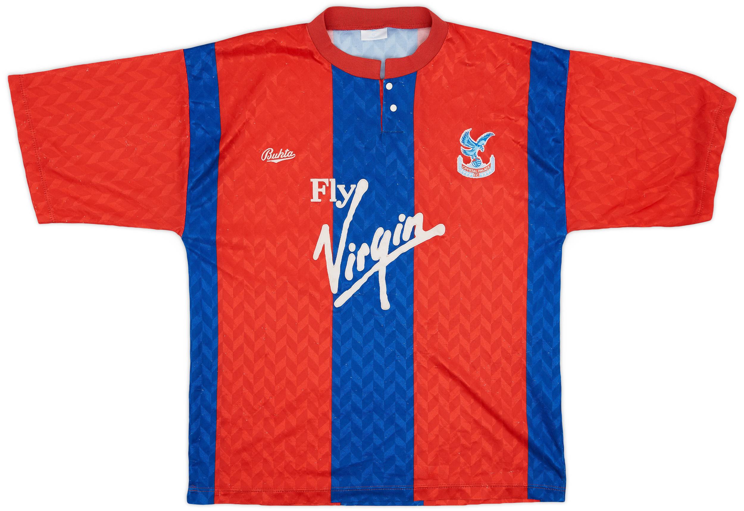 1990-91 Crystal Palace Home Shirt - 7/10 - (L)