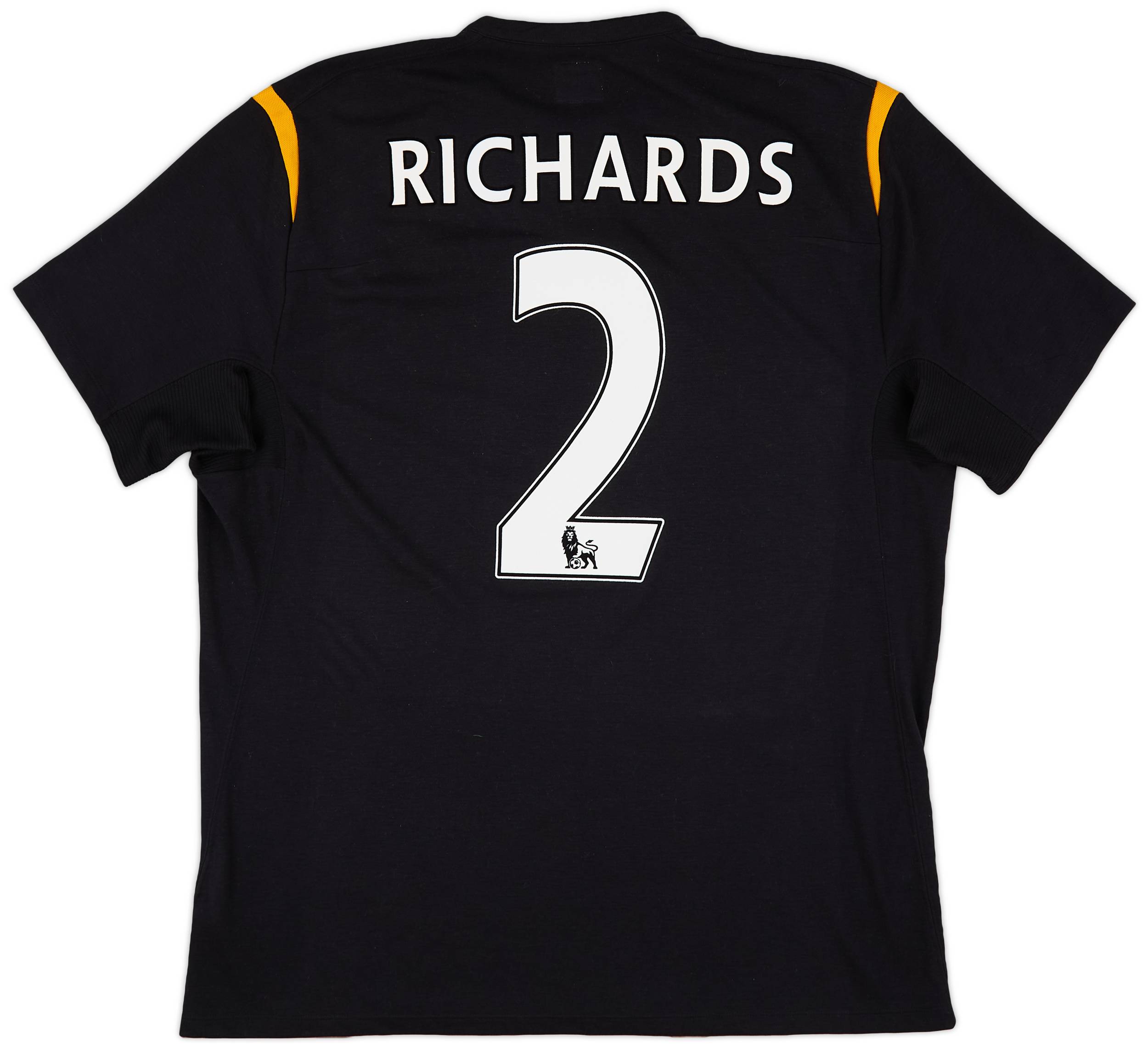 2009-10 Manchester City Away Shirt Richards #2 - 9/10 - (XL)