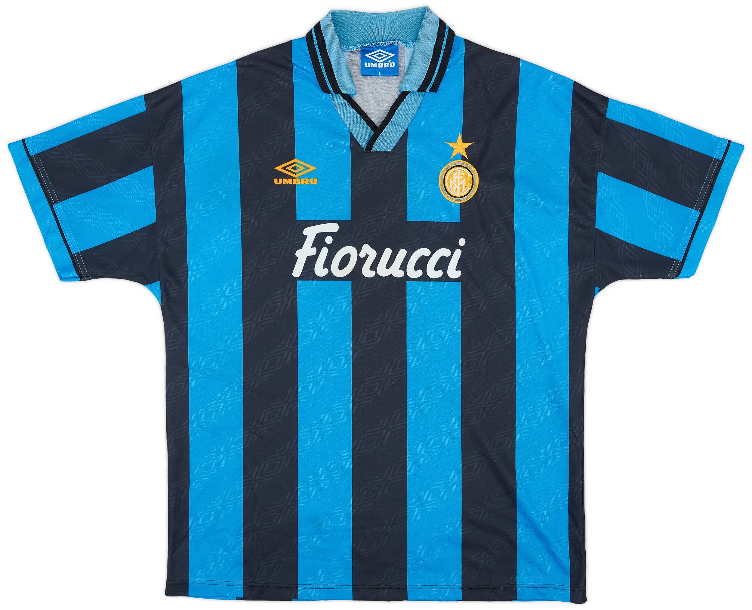 1994-95 Inter Milan Home Shirt - 7/10 - (L)