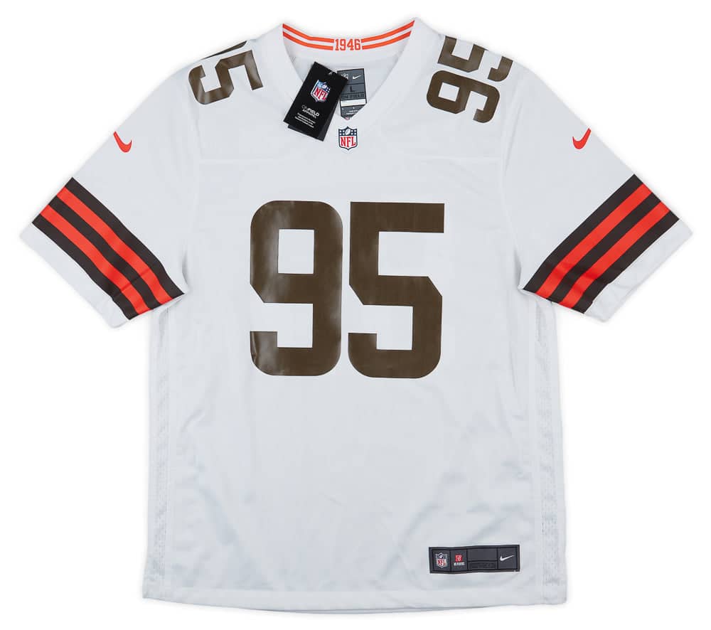 2020-23 Cleveland Browns Garrett #95 Nike Game Jersey (Away) L - W/Tags