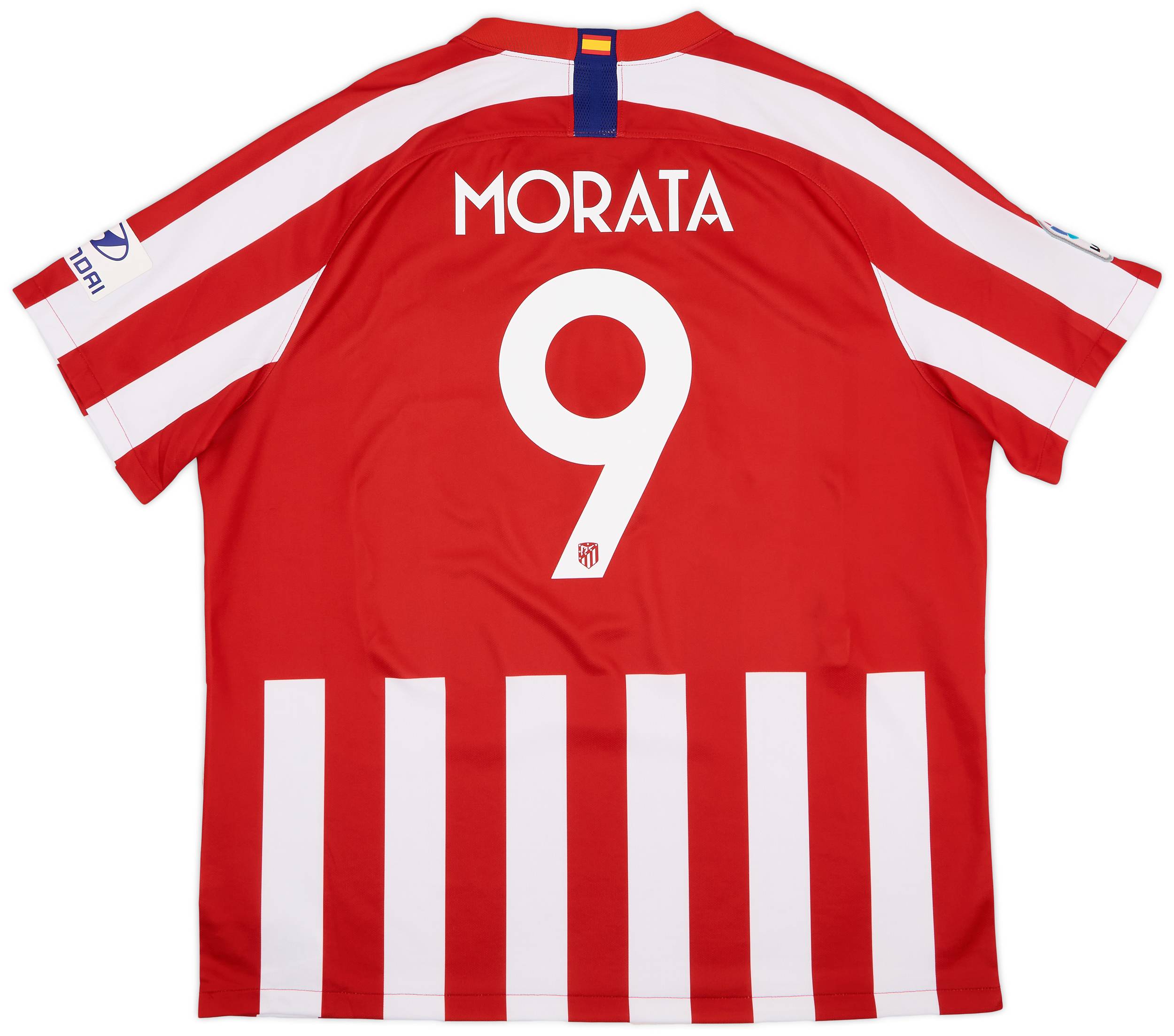 2019-20 Atletico Madrid Home Shirt Morata #9 - 8/10 - (XXL)