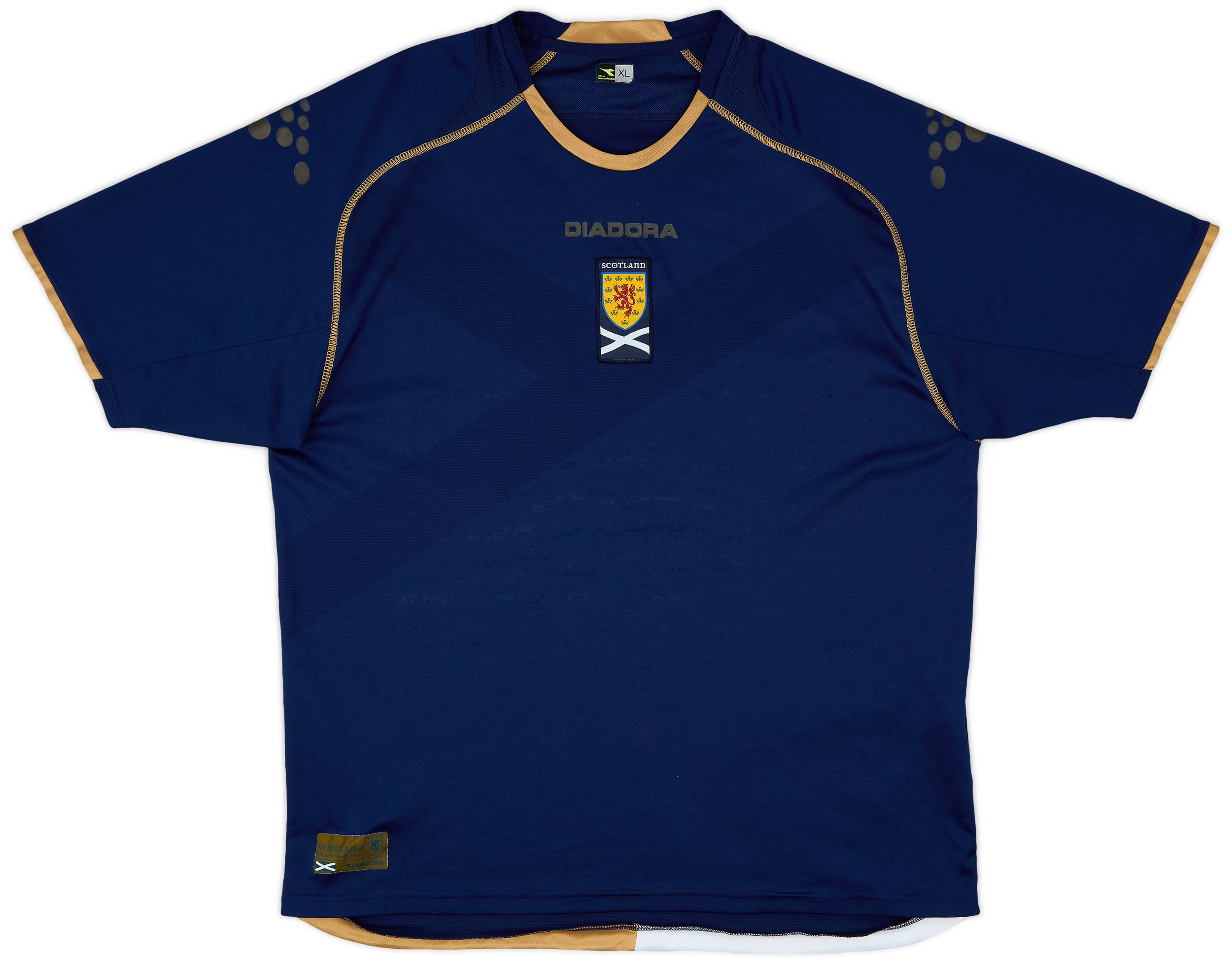 2007-08 Scotland Home Shirt - 7/10 - (XL)