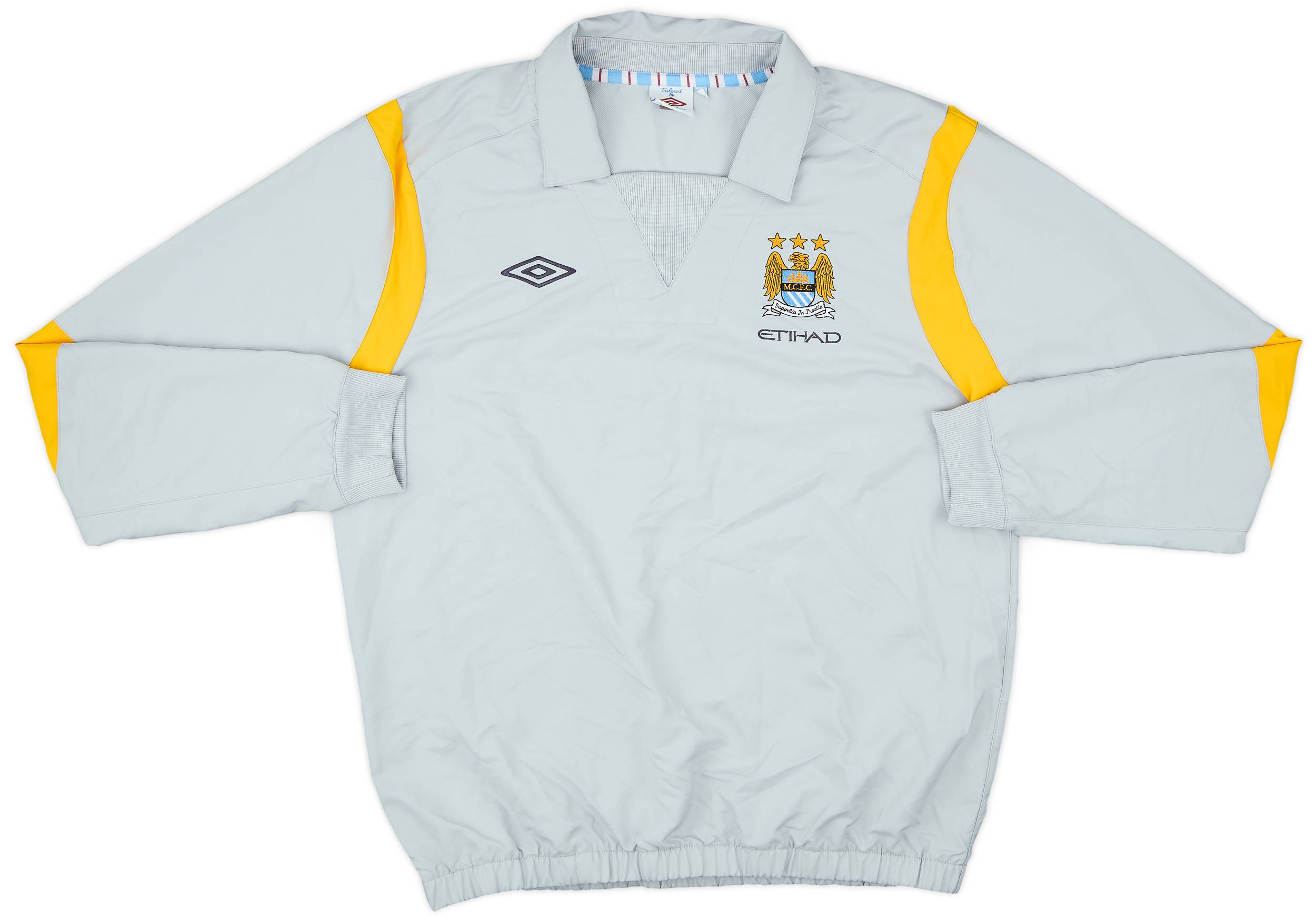 2010-11 Manchester City Umbro Drill Top - 8/10 - (XL)