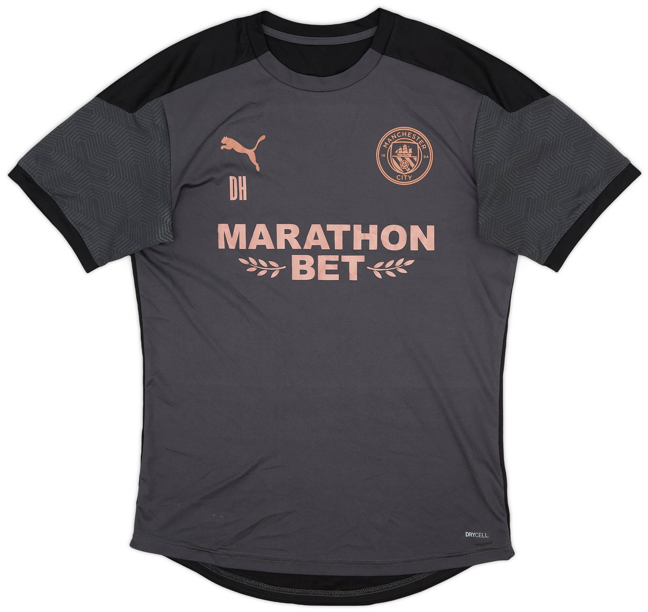 2020-21 Manchester City Staff Issue Training Shirt DH - 8/10 - (M)