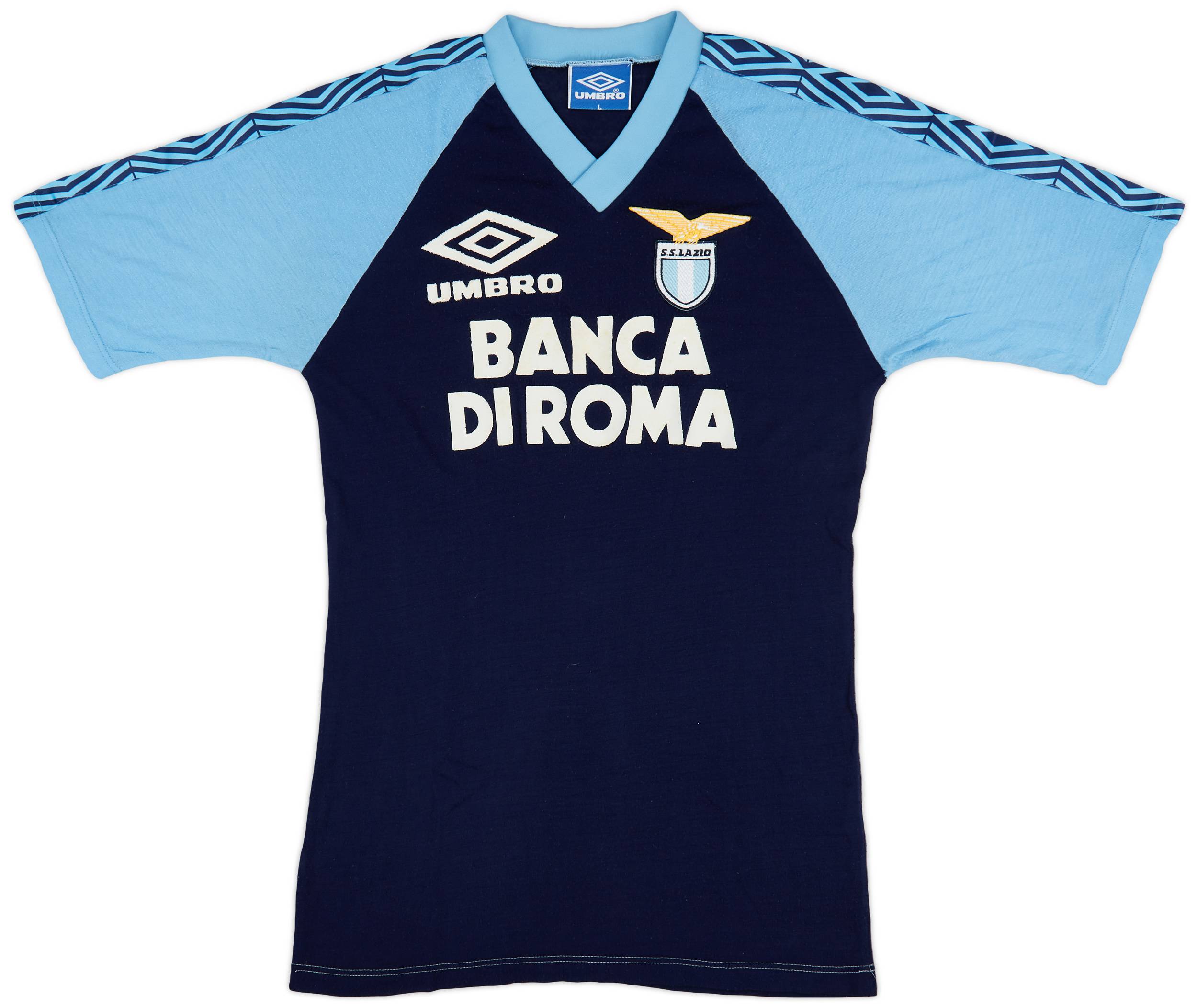 1992 93 Lazio Umbro Training Shirt 8 10 L