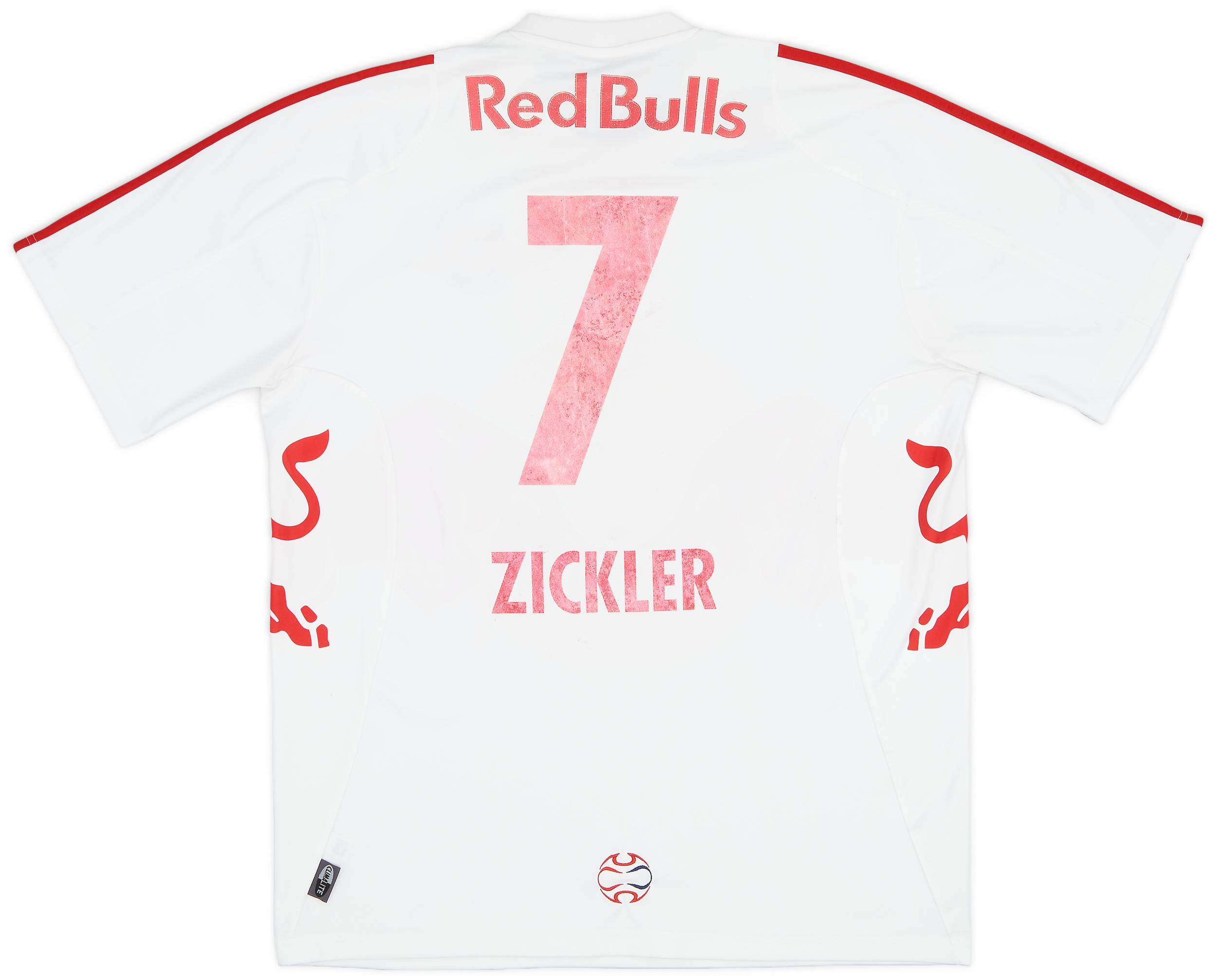 2006-07 Red Bull Salzburg Home Shirt Zickler #7 - 5/10 - (XL)