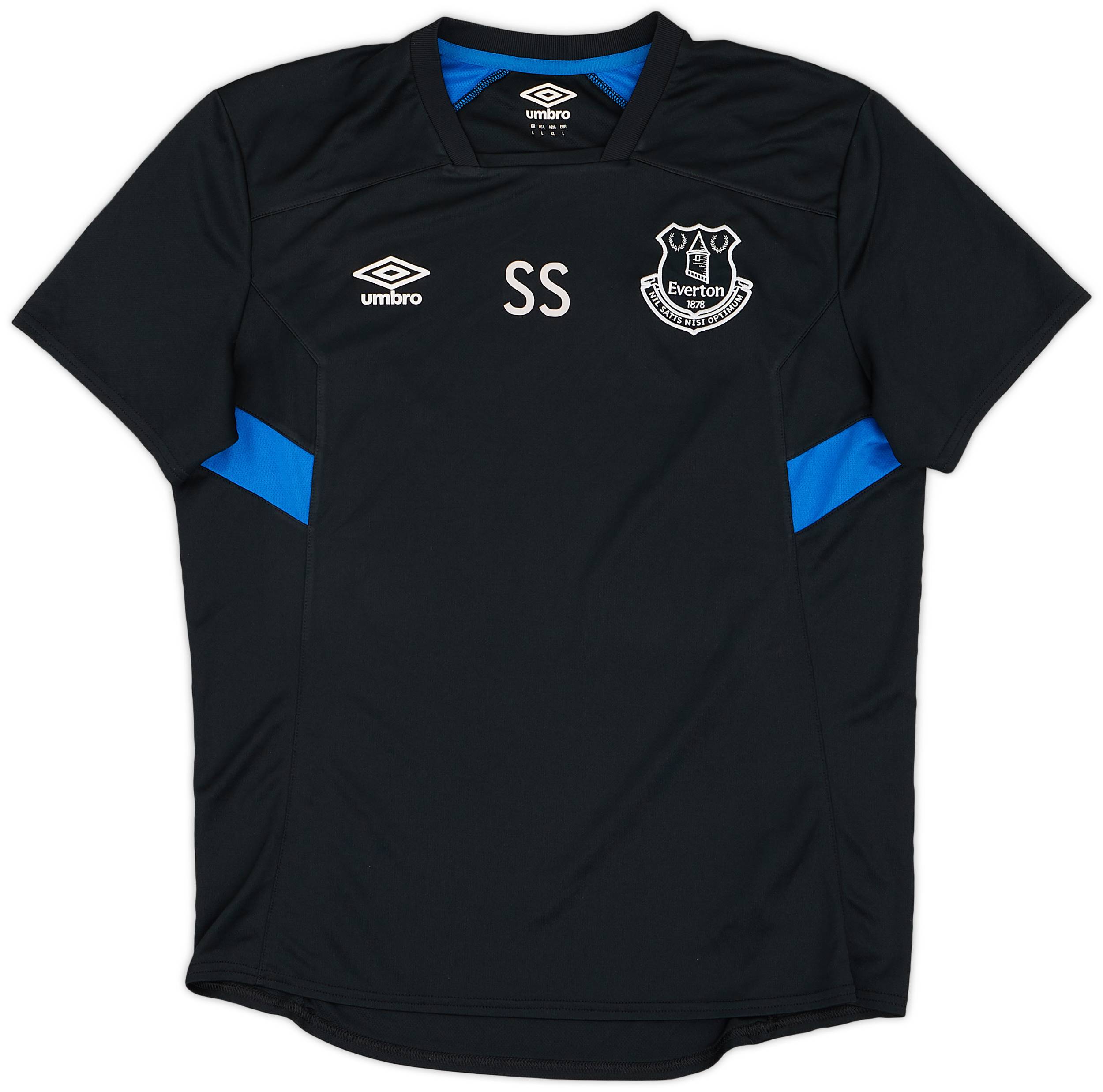 2016-18 Everton Staff Issue Umbro Training Shirt 'SS' - 9/10 - (L)