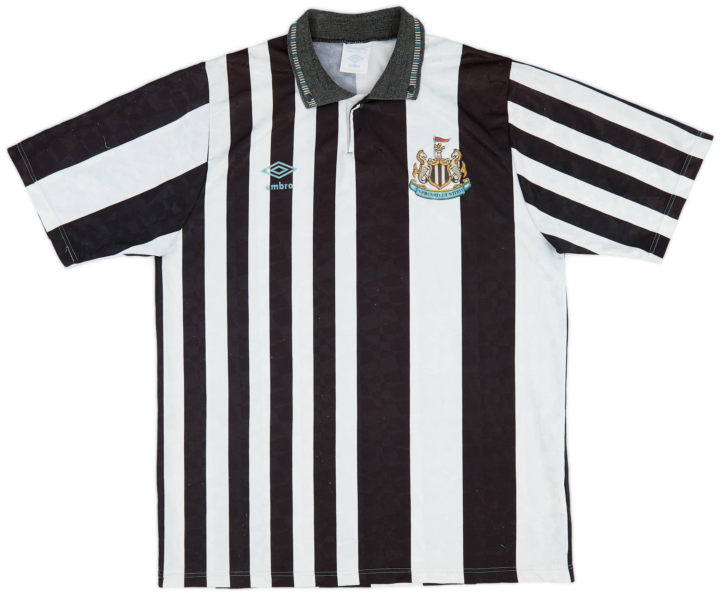 1990-91 Newcastle United Home Shirt 6/10 (L)