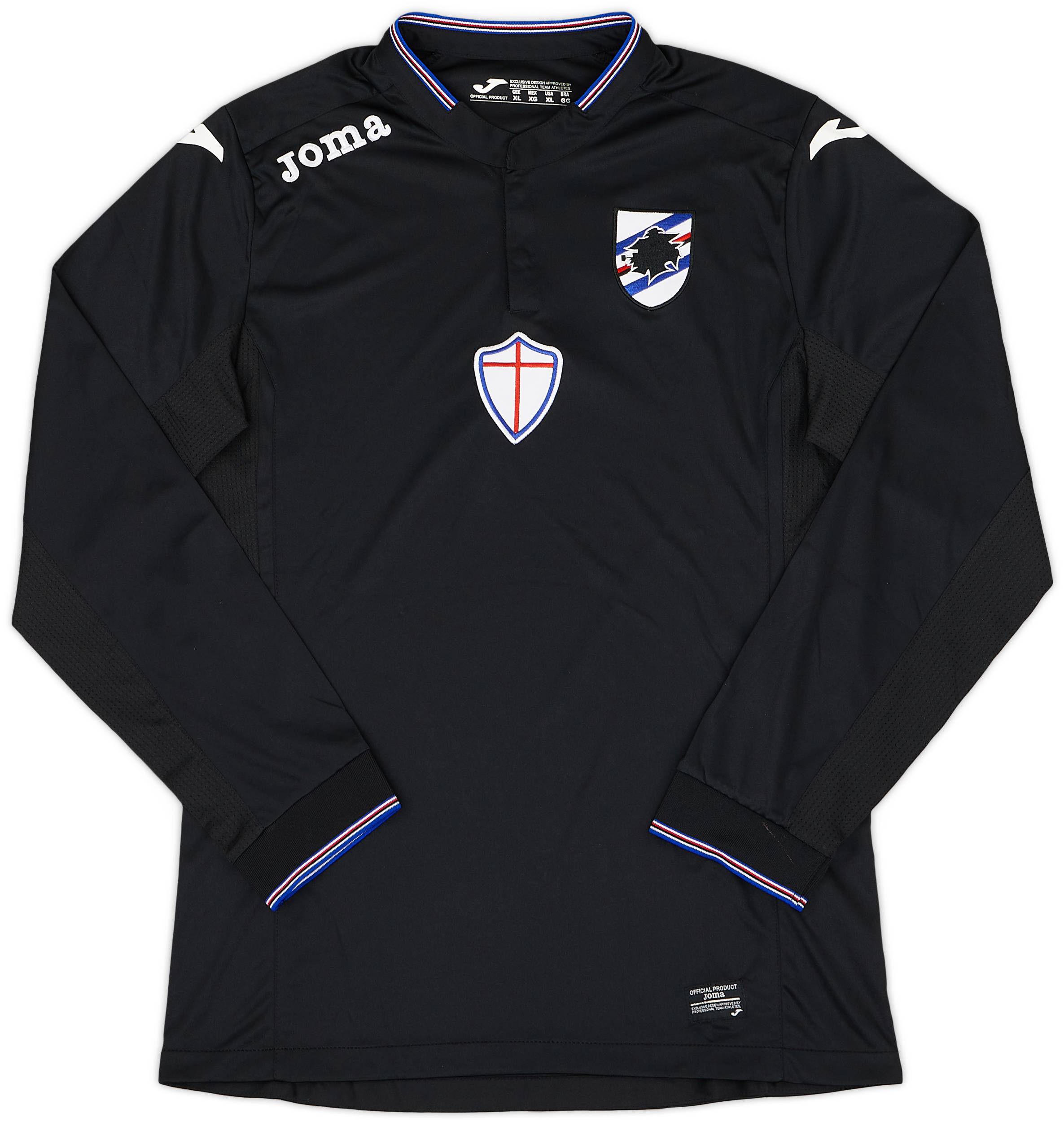 2015-16 Sampdoria GK Shirt - 9/10 - (XL)