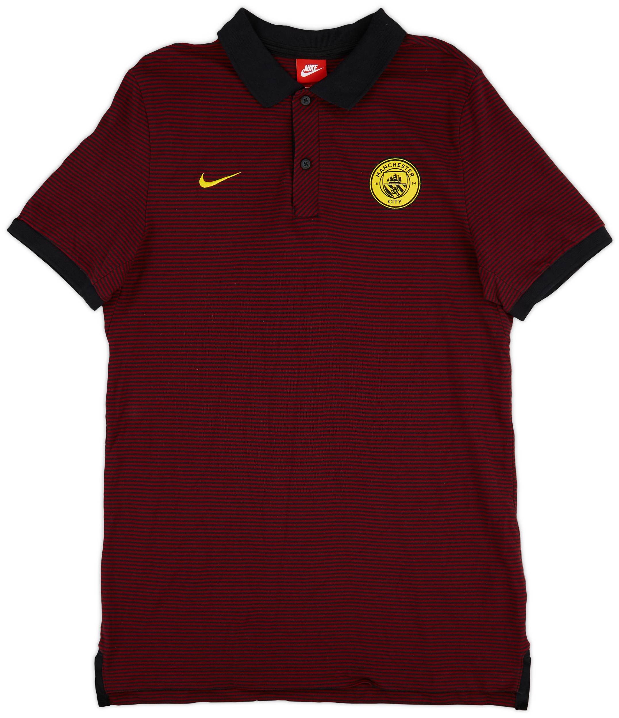 2016-17 Manchester City Nike Polo Shirt - 9/10 - (L)