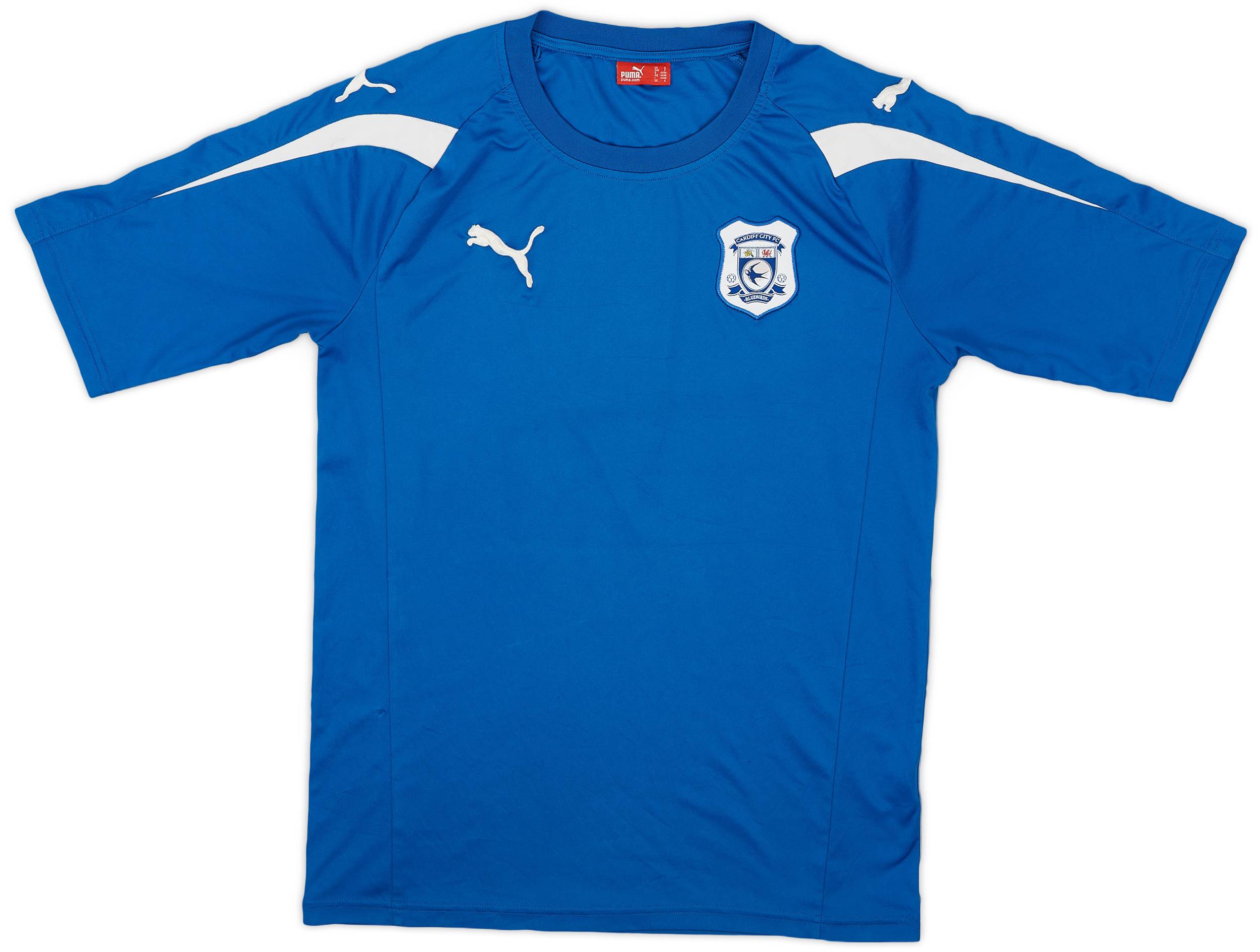 2010-11 Cardiff City Puma Training Shirt - 8/10 - (S)