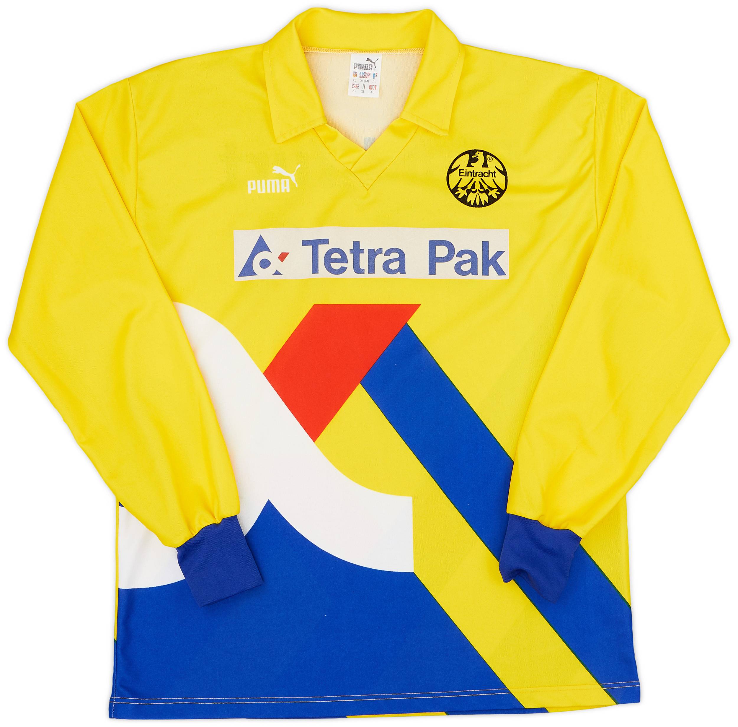 1993-94 Eintracht Frankfurt Away L/S Shirt - 9/10 - (XL)