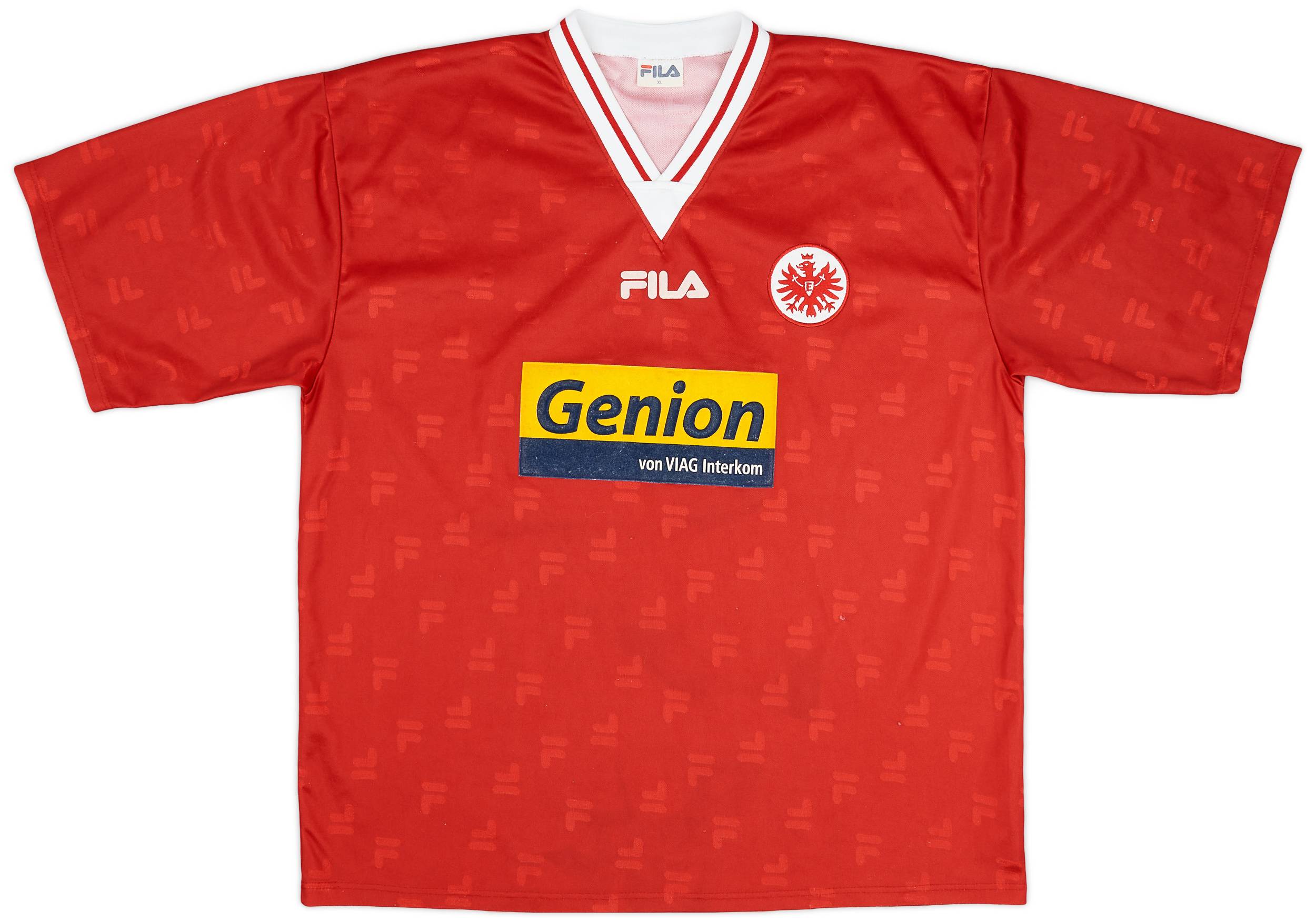 おすすめ Eintracht 2000-01 Frankfurt (XL) - 9/10 - Shirt Home ウェア