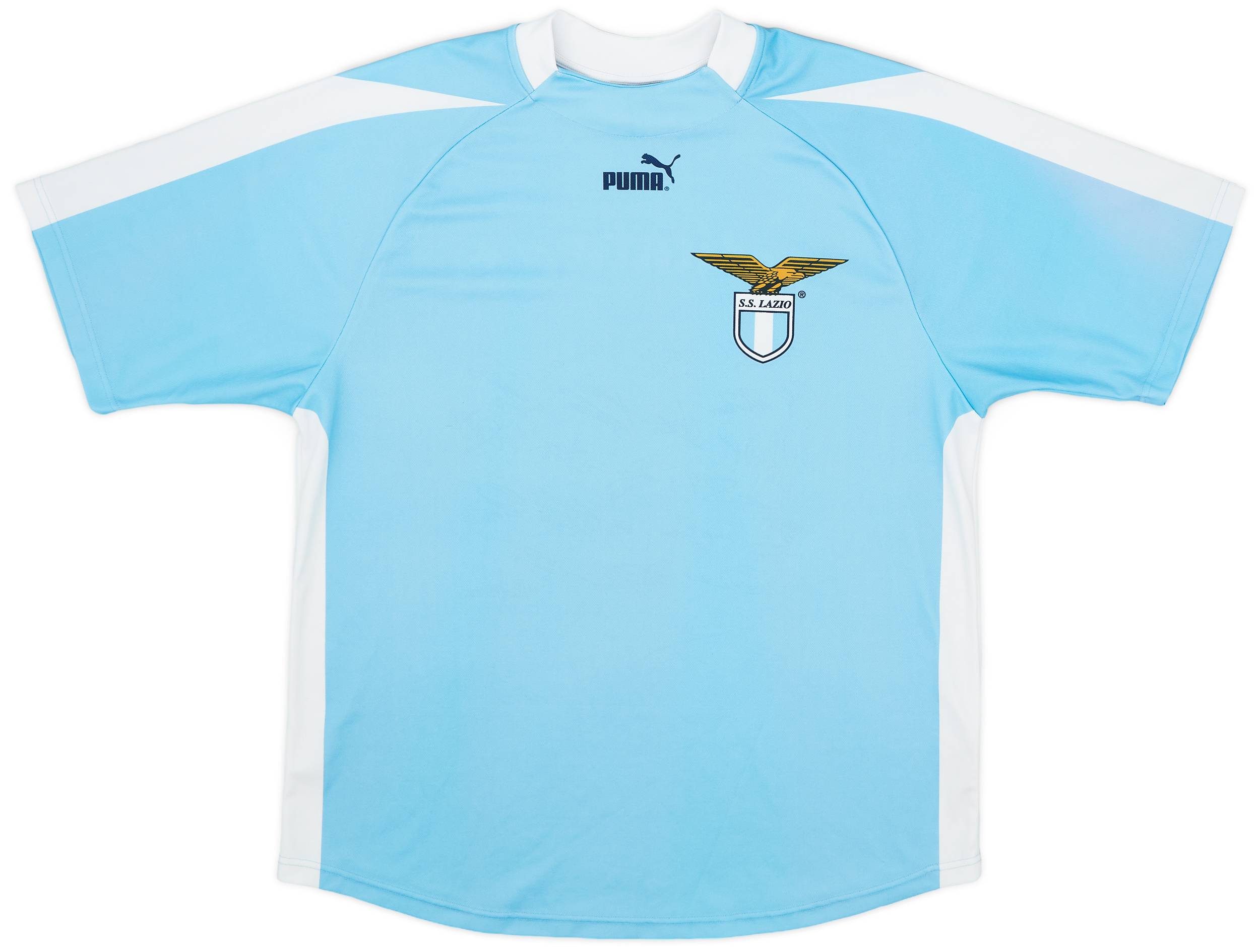 2003-04 Lazio 'Signed' Basic Home Shirt - 8/10 - (M)