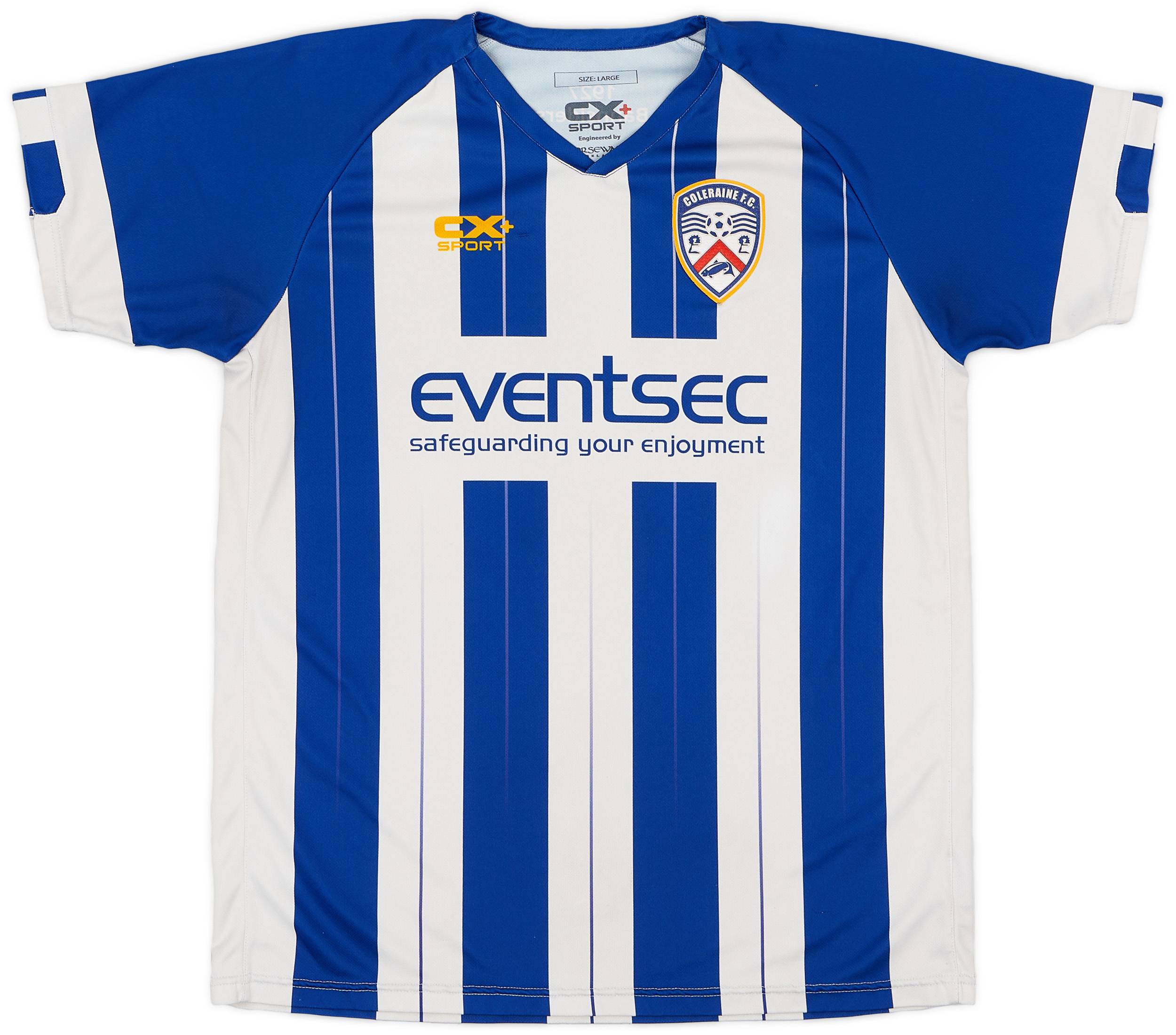 2017-18 Coleraine Home Shirt - 6/10 - (L)