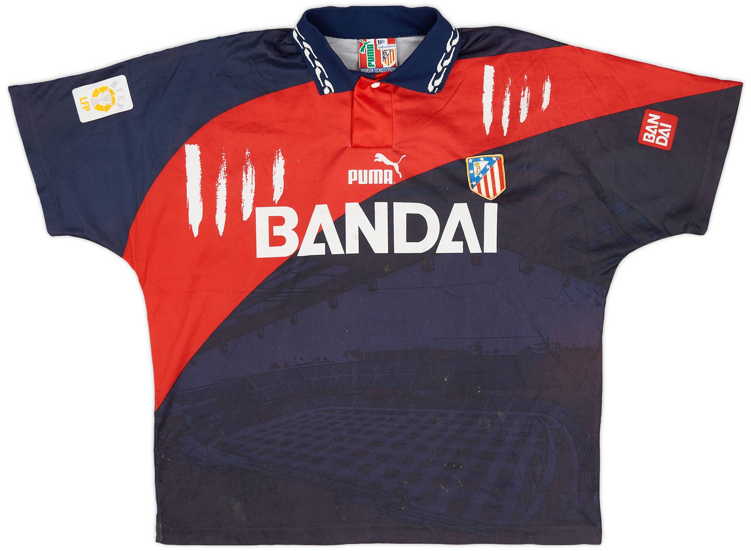 1994-95 Atletico Madrid Away Shirt - 6/10 - (S)