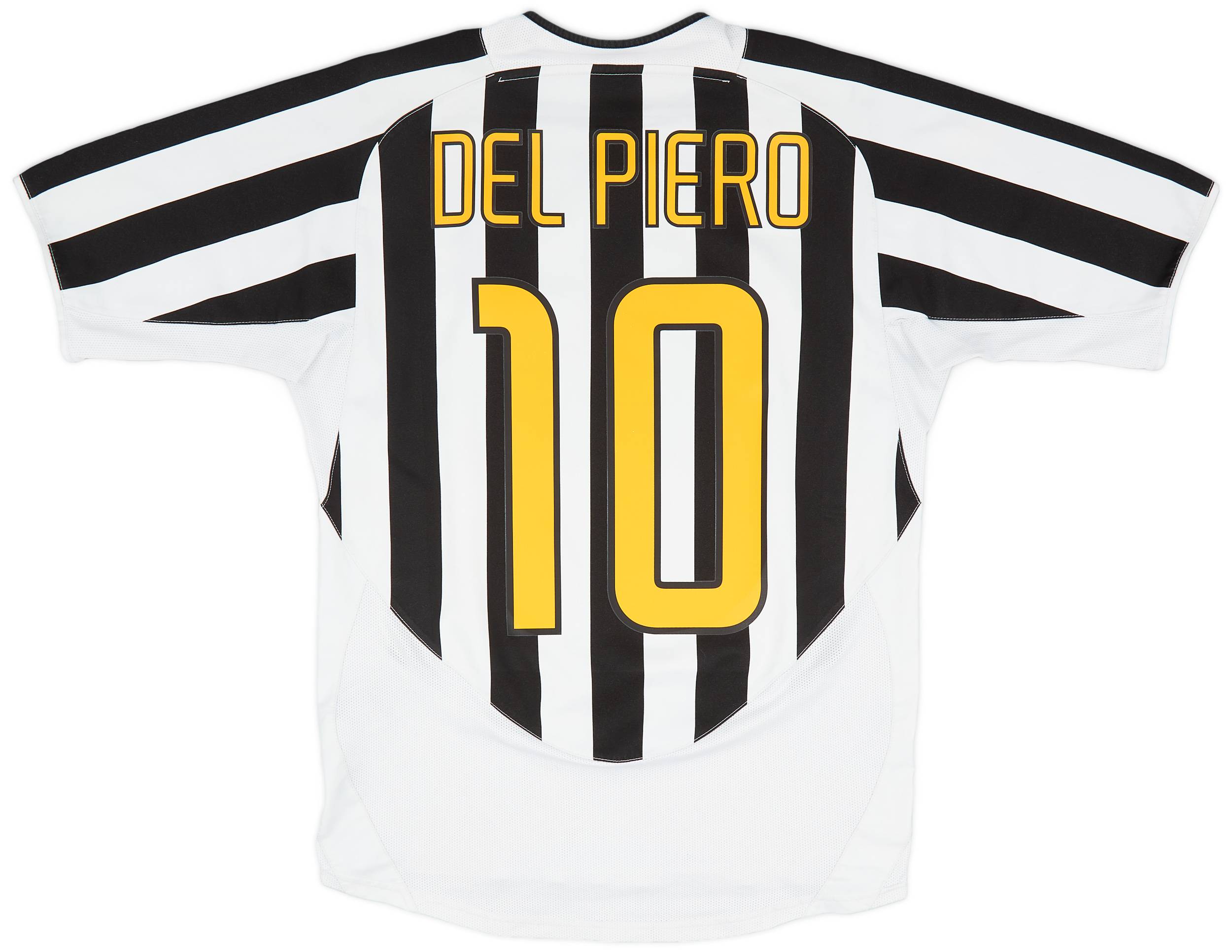 2003-04 Juventus Home Shirt Del Piero #10 - 6/10 - (S)