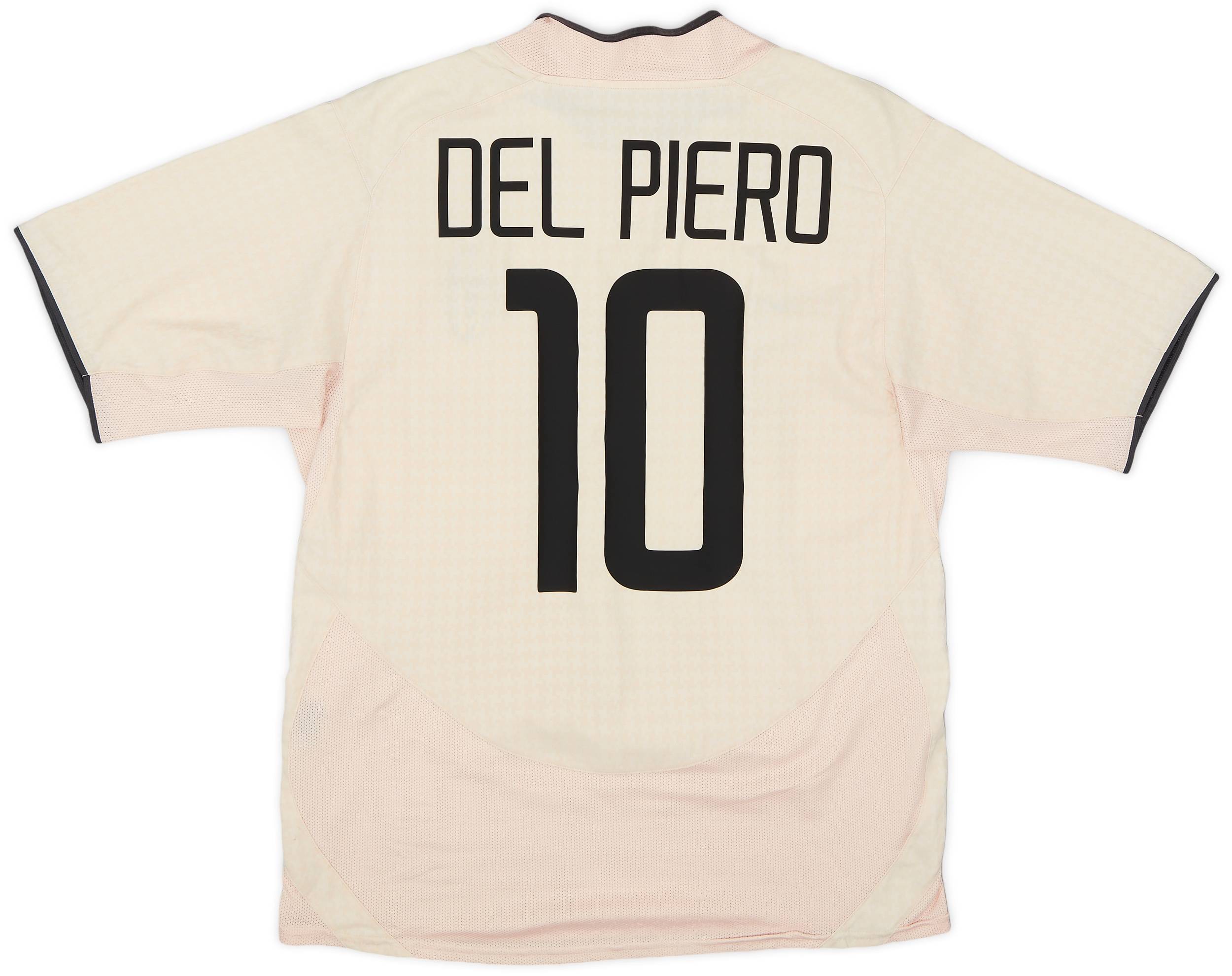 2003-04 Juventus Away Shirt Del Piero #10 - 6/10 - (S)