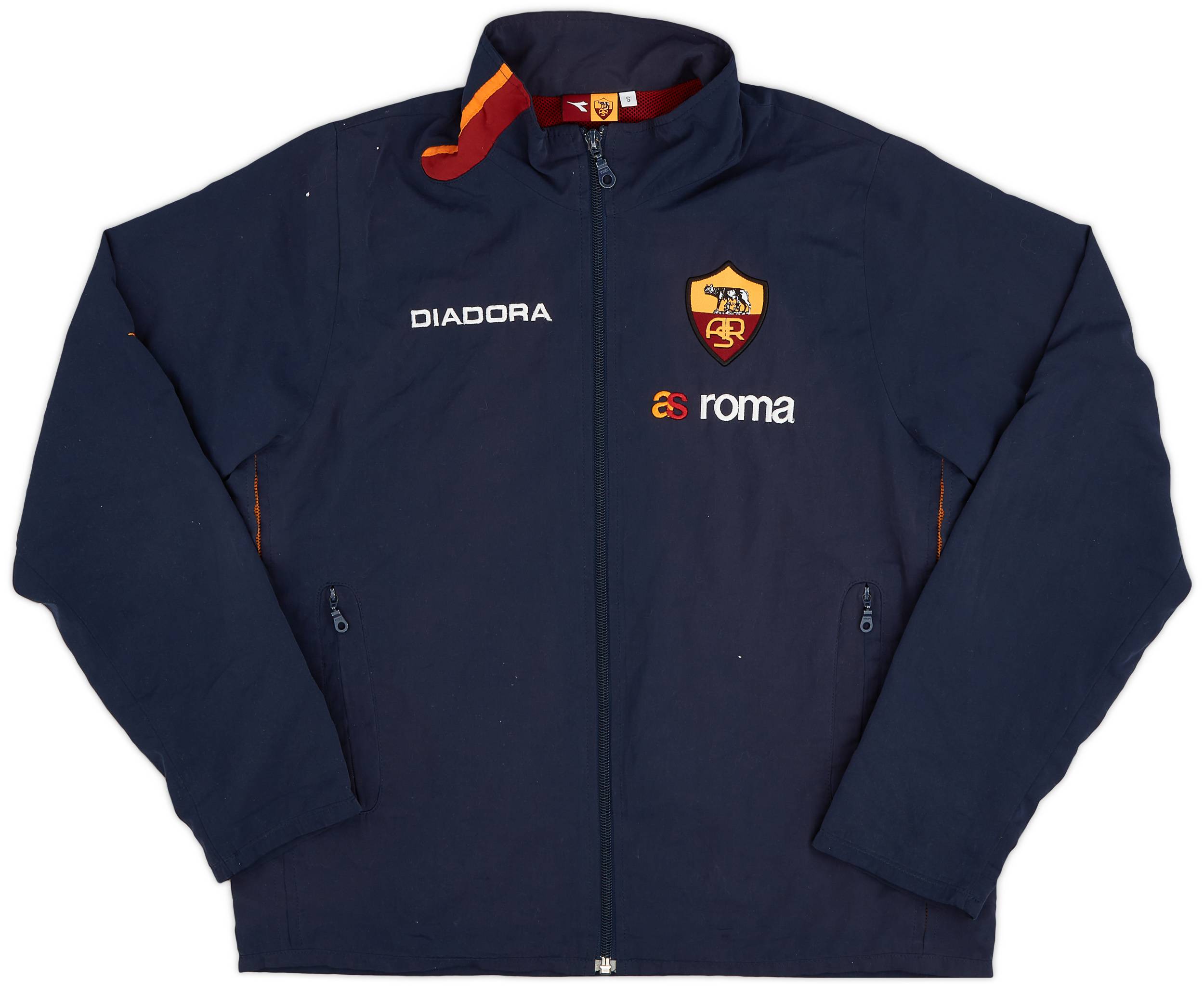 2003-04 Roma Diadora Track Jacket - 9/10 - (S)