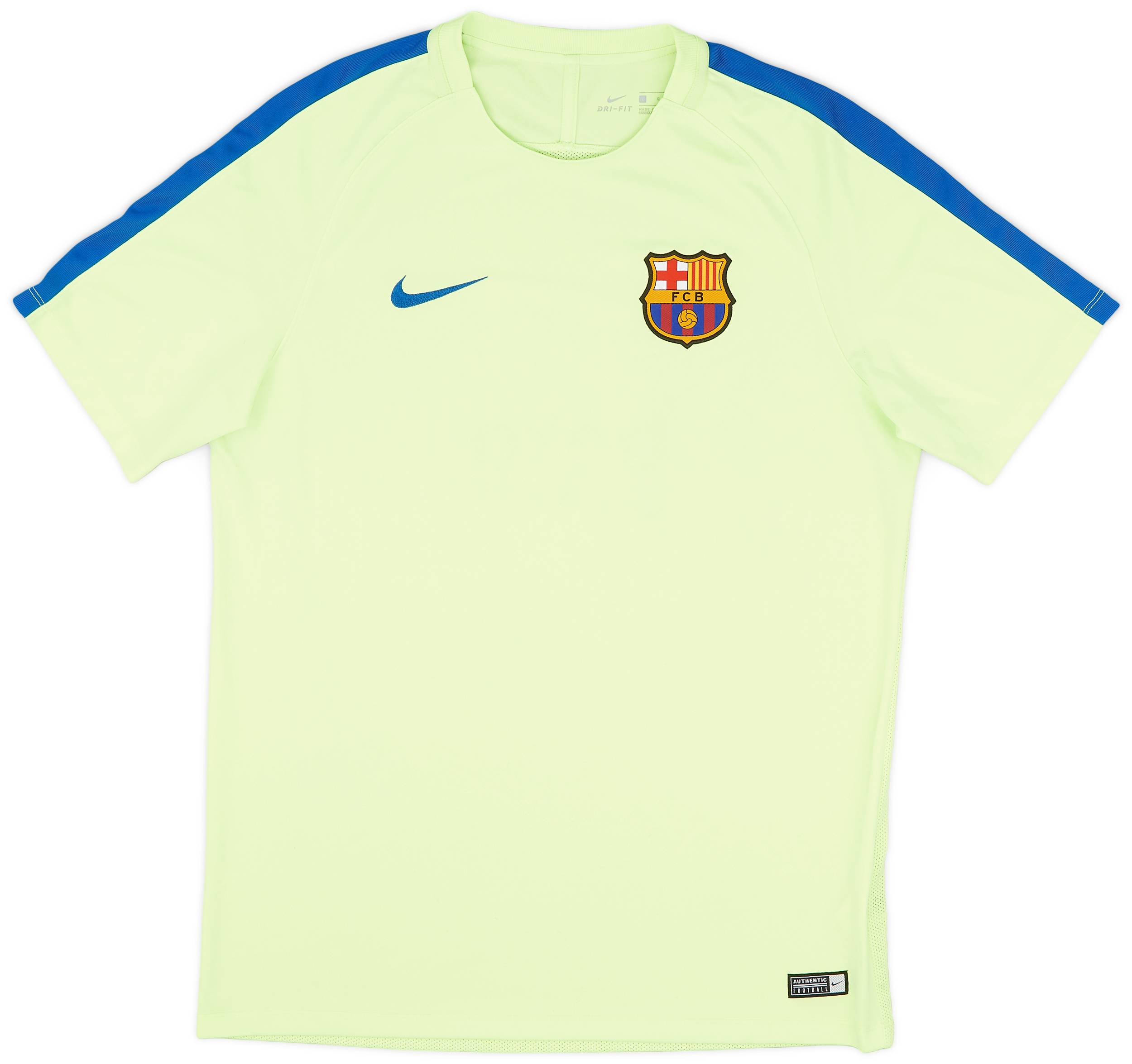 2017-18 Barcelona Nike Training Shirt - 9/10 - (L)