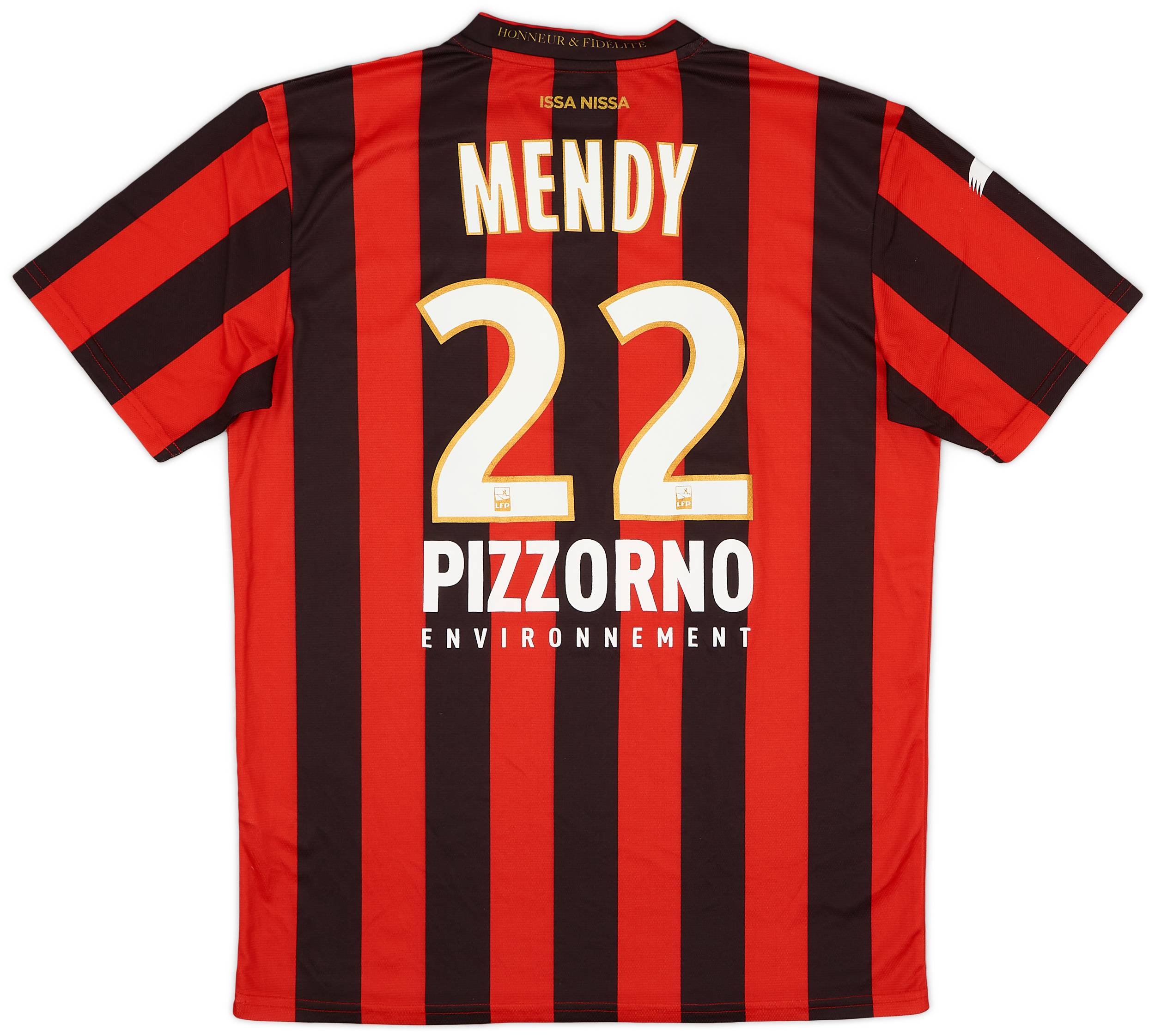 2015-16 Nice Home Shirt Mendy #22 - 6/10 - (XL)