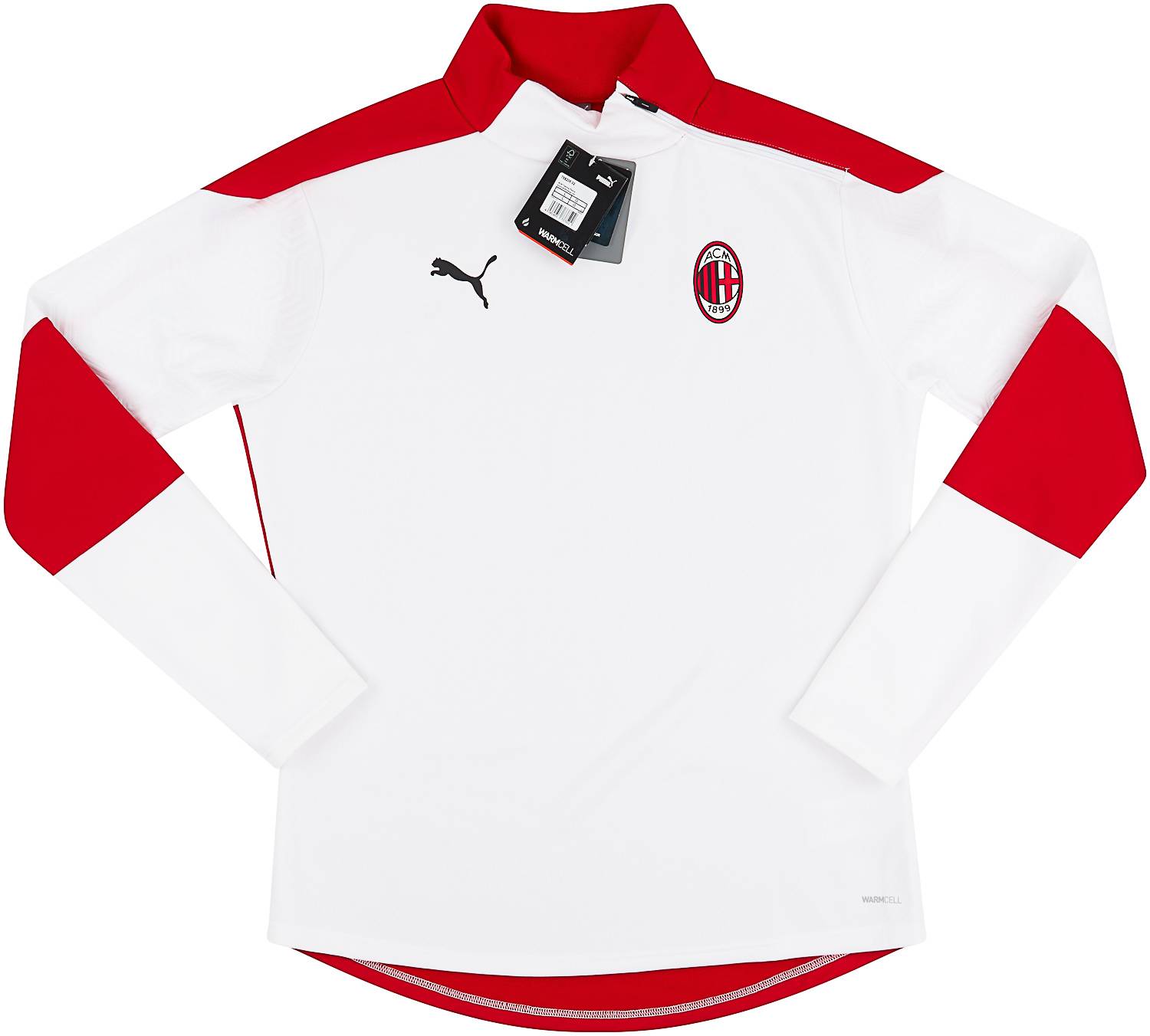 2020-21 AC Milan Puma Training Fleece Top - NEW