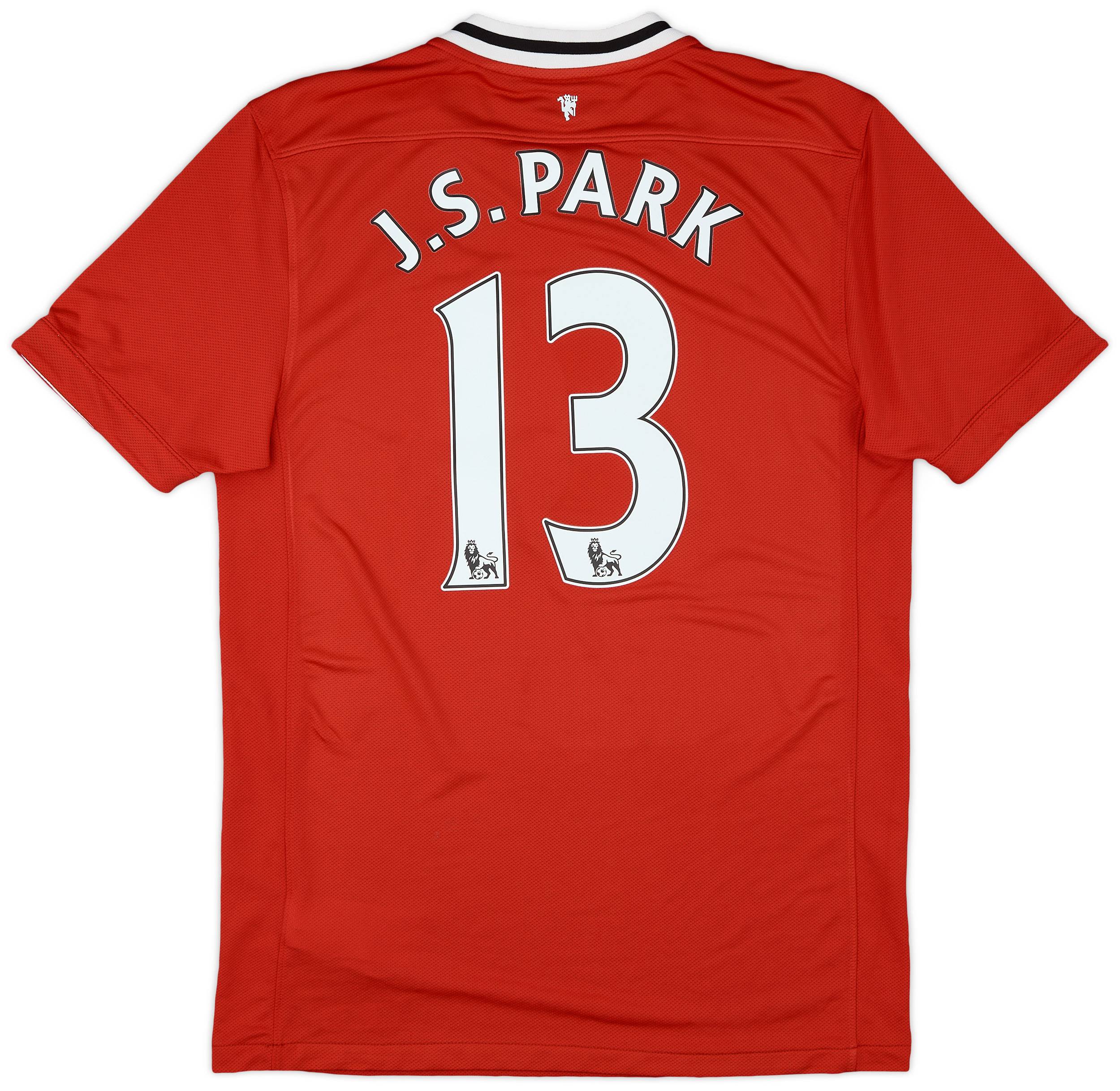 2011/12 Manchester United Away Jersey #13 J. S. PARK Small Nike Long Sleeve  NEW | eBay
