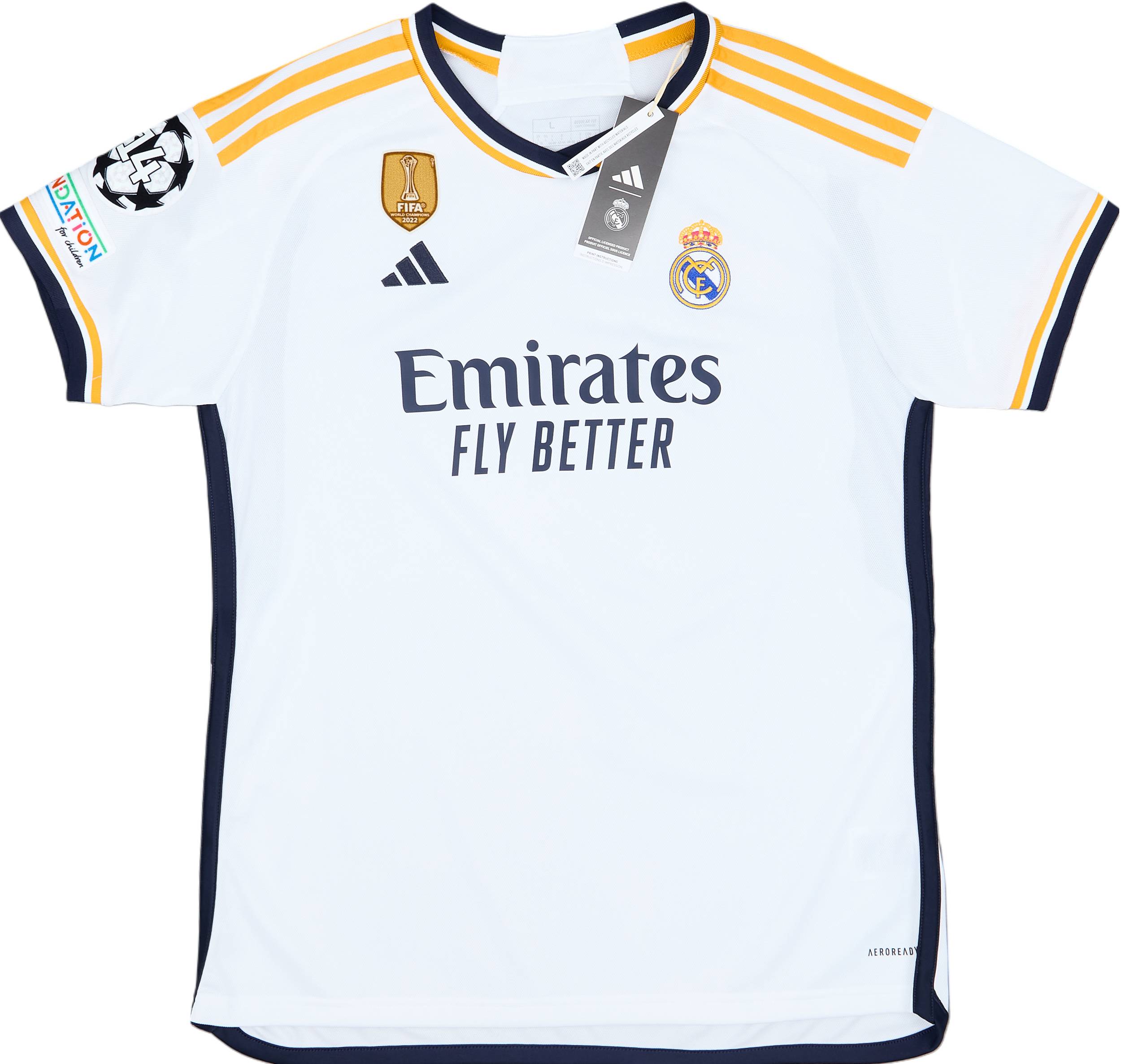 2023-24 Real Madrid Home CL Shirt (Women's)
