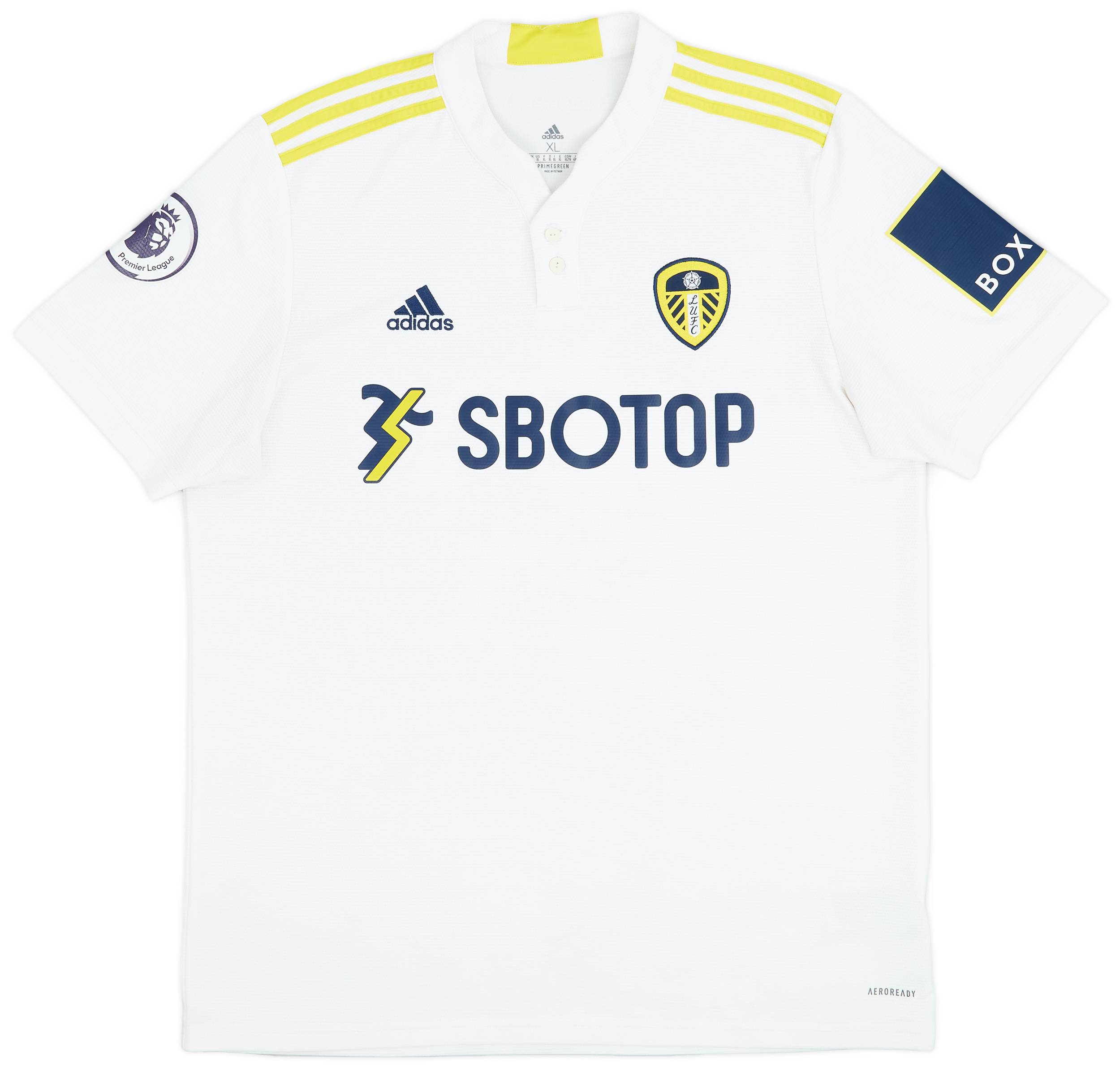 leedsです✨️ 2021-22 Leeds United adidas 1/4 Zip Training Top - 7/10 - (XS)