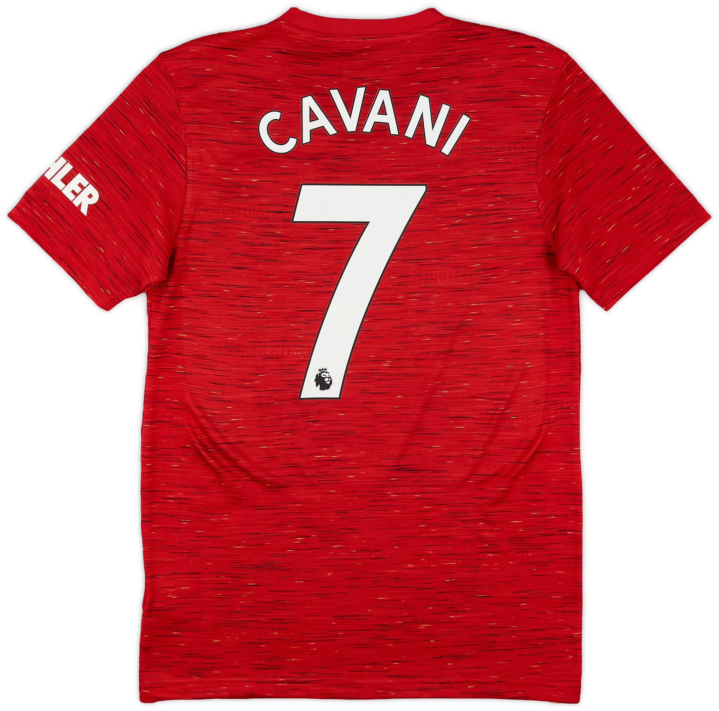 2020-21 Manchester United Home Shirt Cavani #7 - 8/10 - (S)