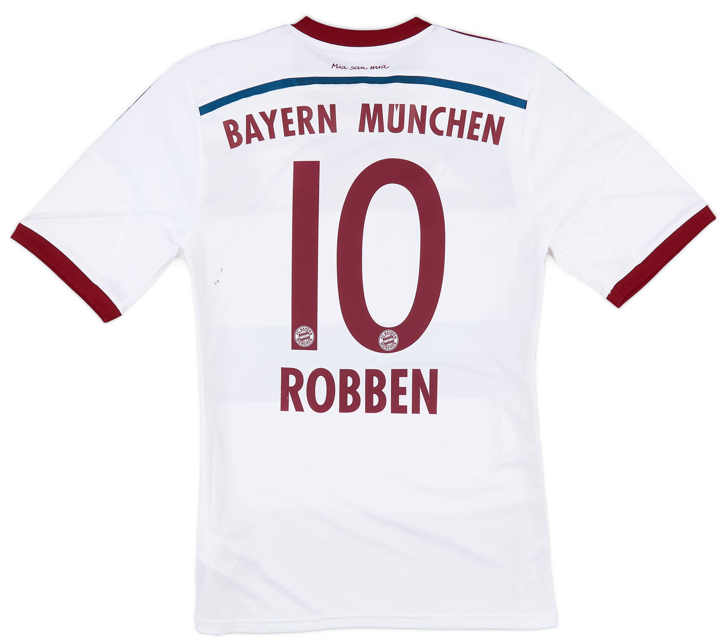 2014-15 Bayern Munich Away Shirt Robben #10 (S)